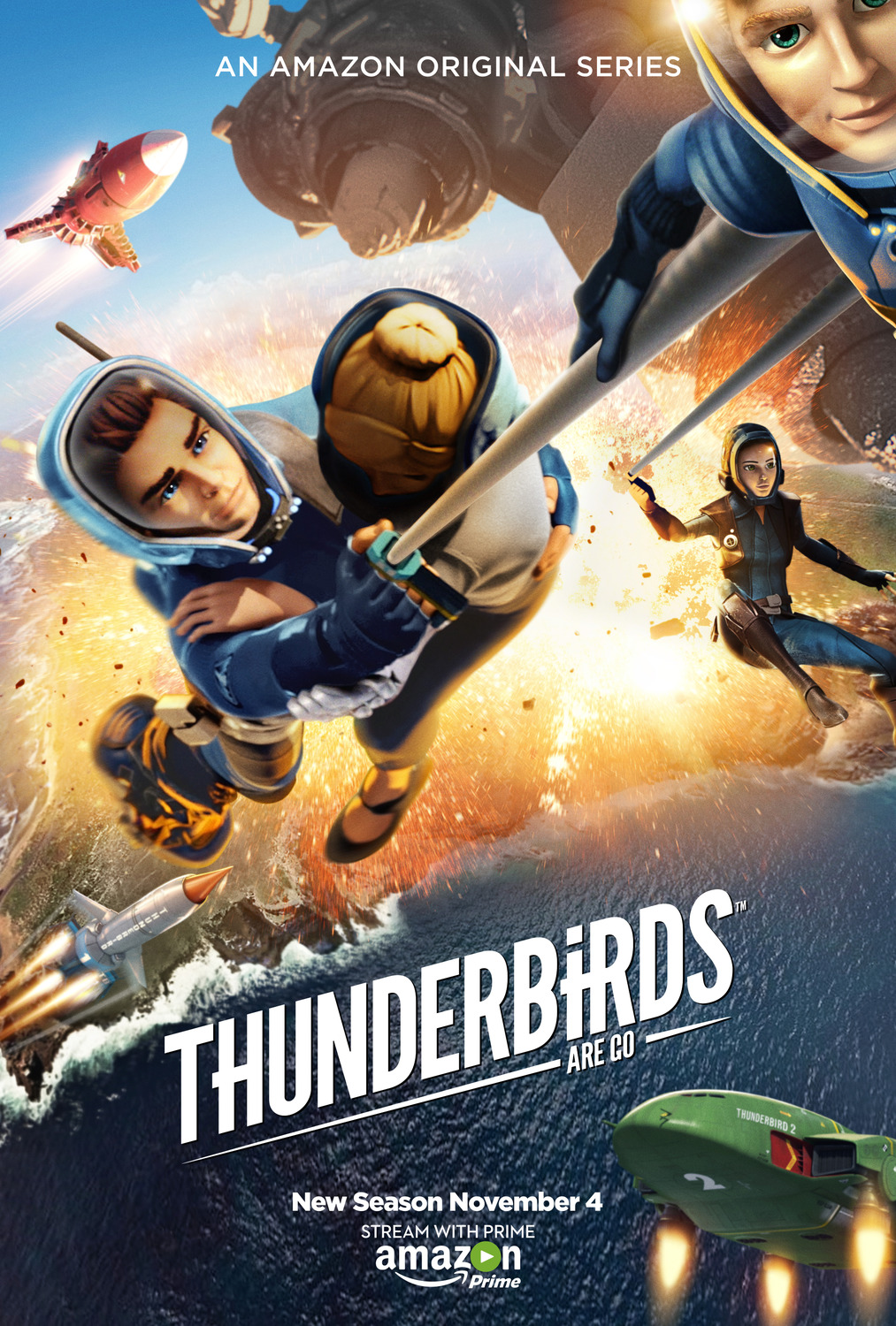 Extra Large TV Poster Image for Thunderbirds Are Go (#2 of 3)