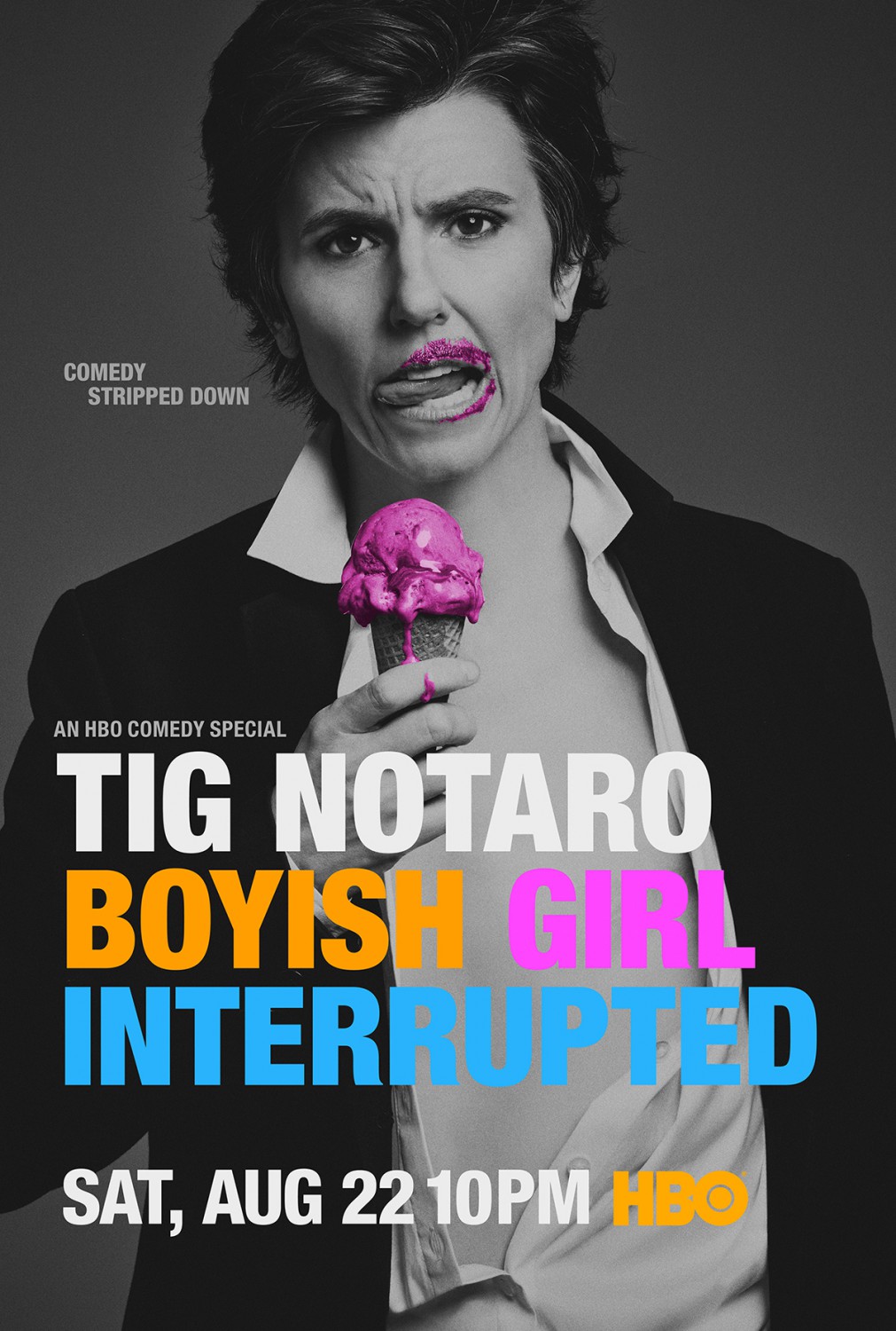 Extra Large TV Poster Image for Tig Notaro: Boyish Girl Interrupted 