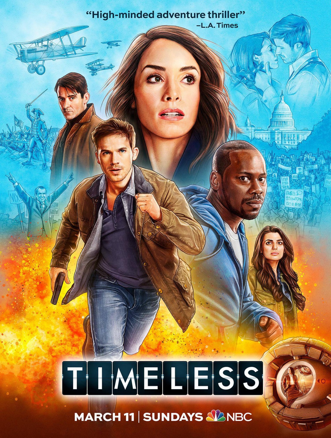 Extra Large TV Poster Image for Timeless (#2 of 3)
