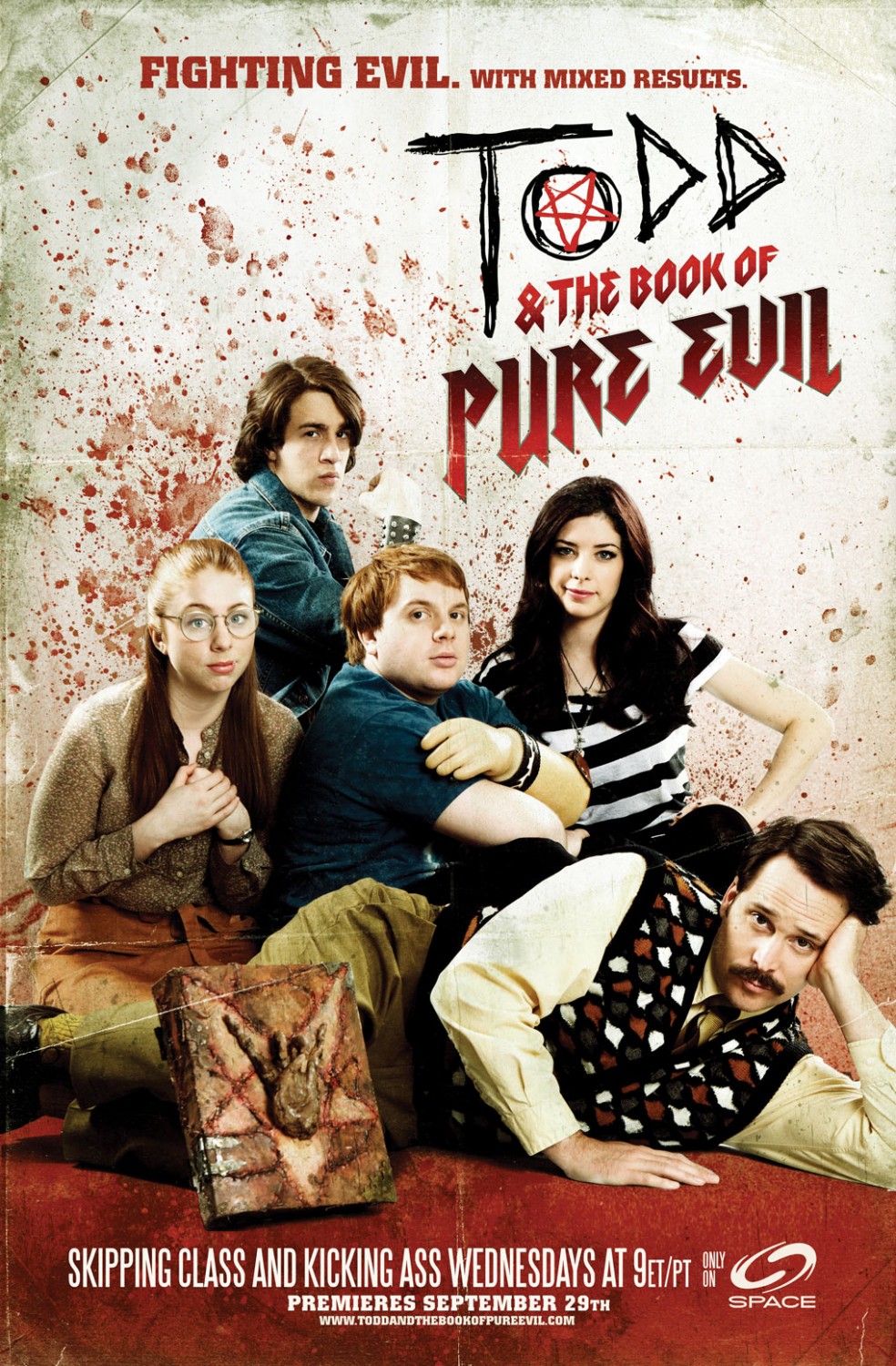 Extra Large TV Poster Image for Todd and the Book of Pure Evil (#1 of 4)
