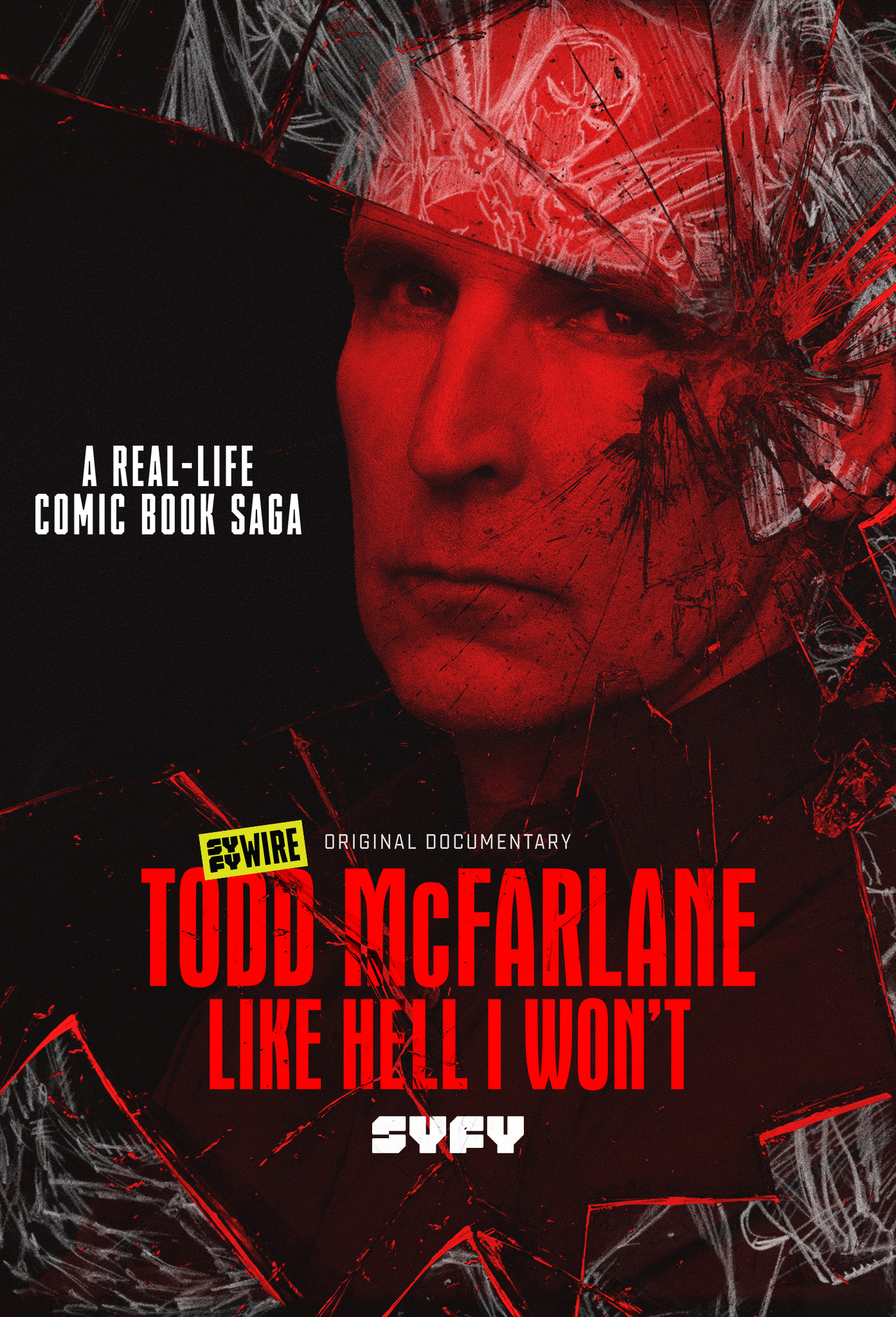 Mega Sized TV Poster Image for Todd McFarlane: Like Hell I Won't 