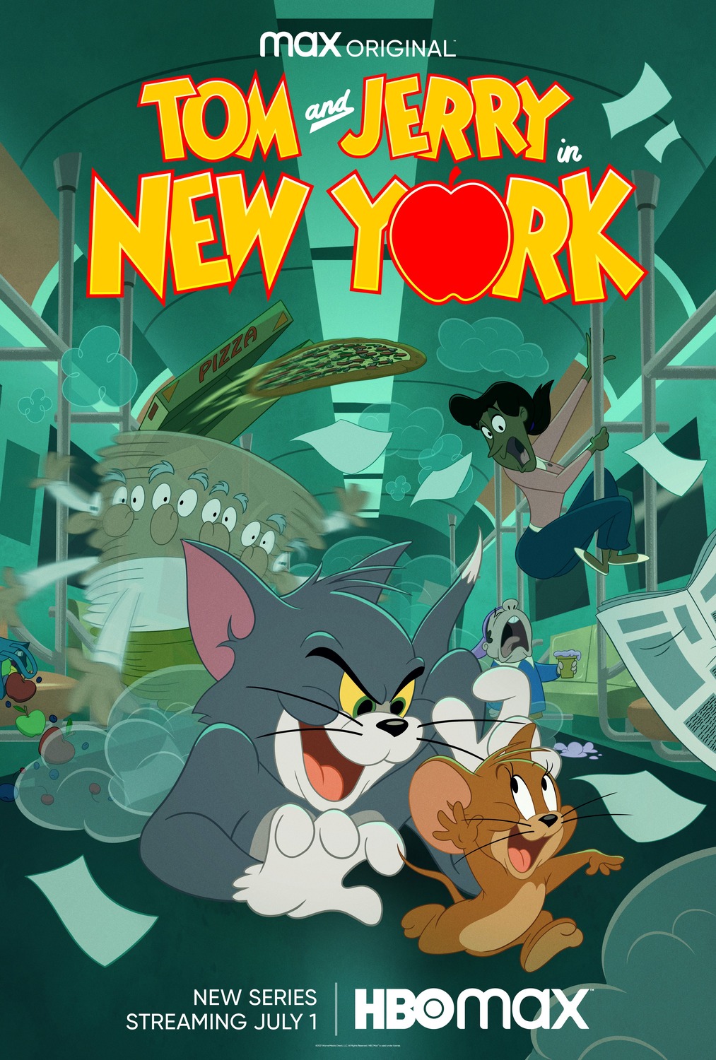 Extra Large TV Poster Image for Tom and Jerry in New York 