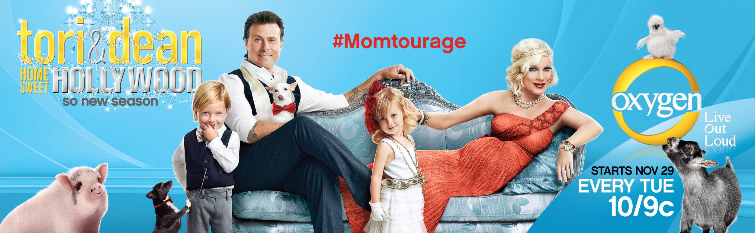 Mega Sized Movie Poster Image for Tori & Dean: Home Sweet Hollywood (#2 of 2)