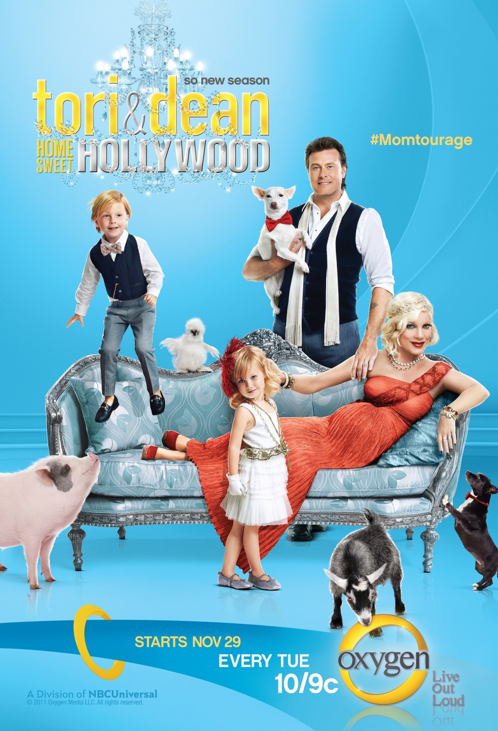 Extra Large TV Poster Image for Tori & Dean: Home Sweet Hollywood (#1 of 2)