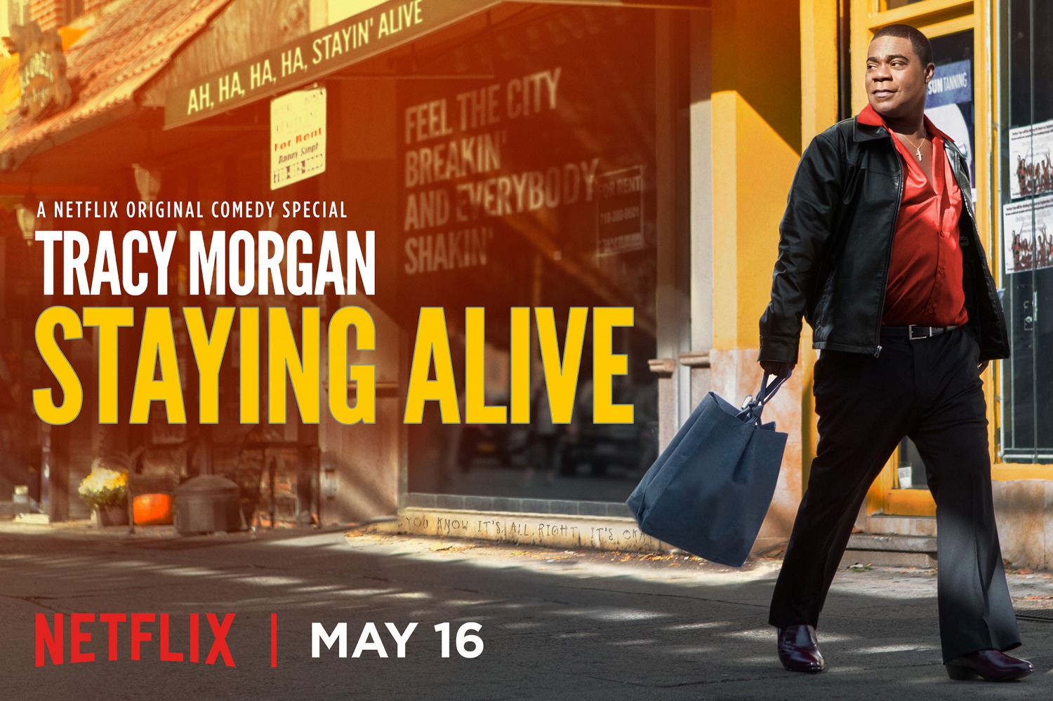 Extra Large TV Poster Image for Tracy Morgan: Staying Alive (#1 of 2)