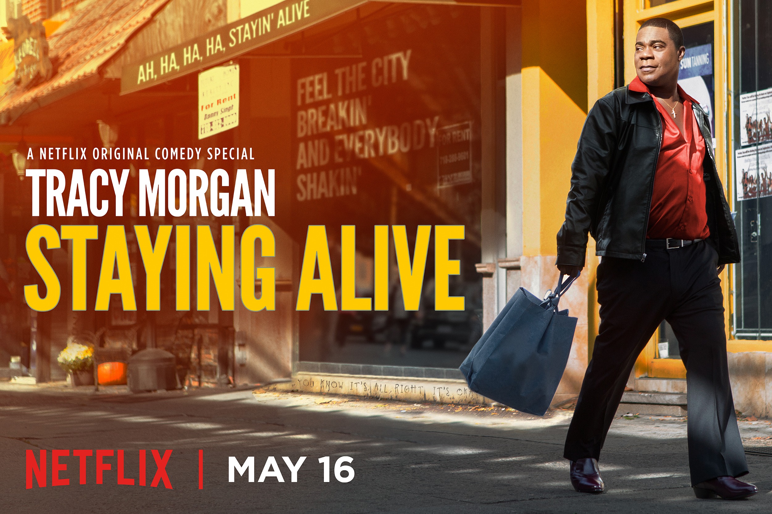 Mega Sized TV Poster Image for Tracy Morgan: Staying Alive (#1 of 2)