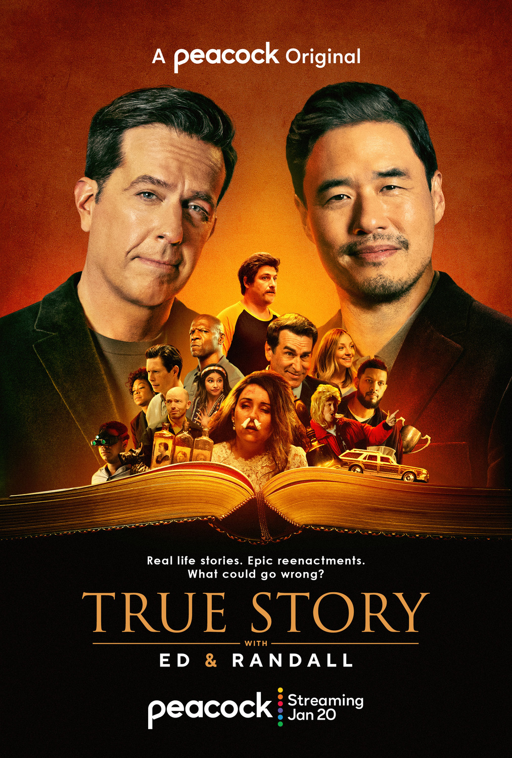 Extra Large Movie Poster Image for True Story with Ed Helms and Randall Park 