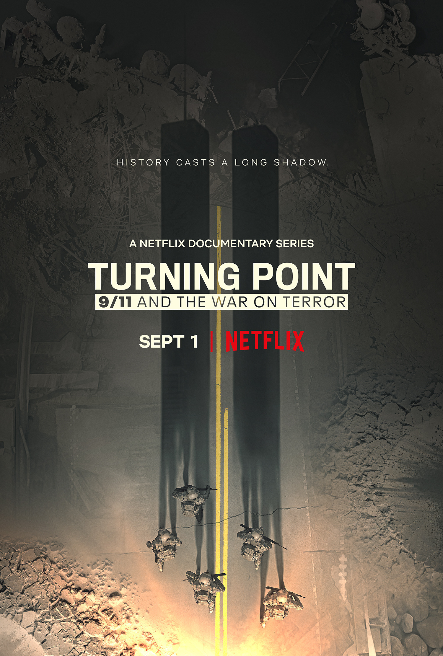 Mega Sized TV Poster Image for Turning Point: 9/11 and the War on Terror 
