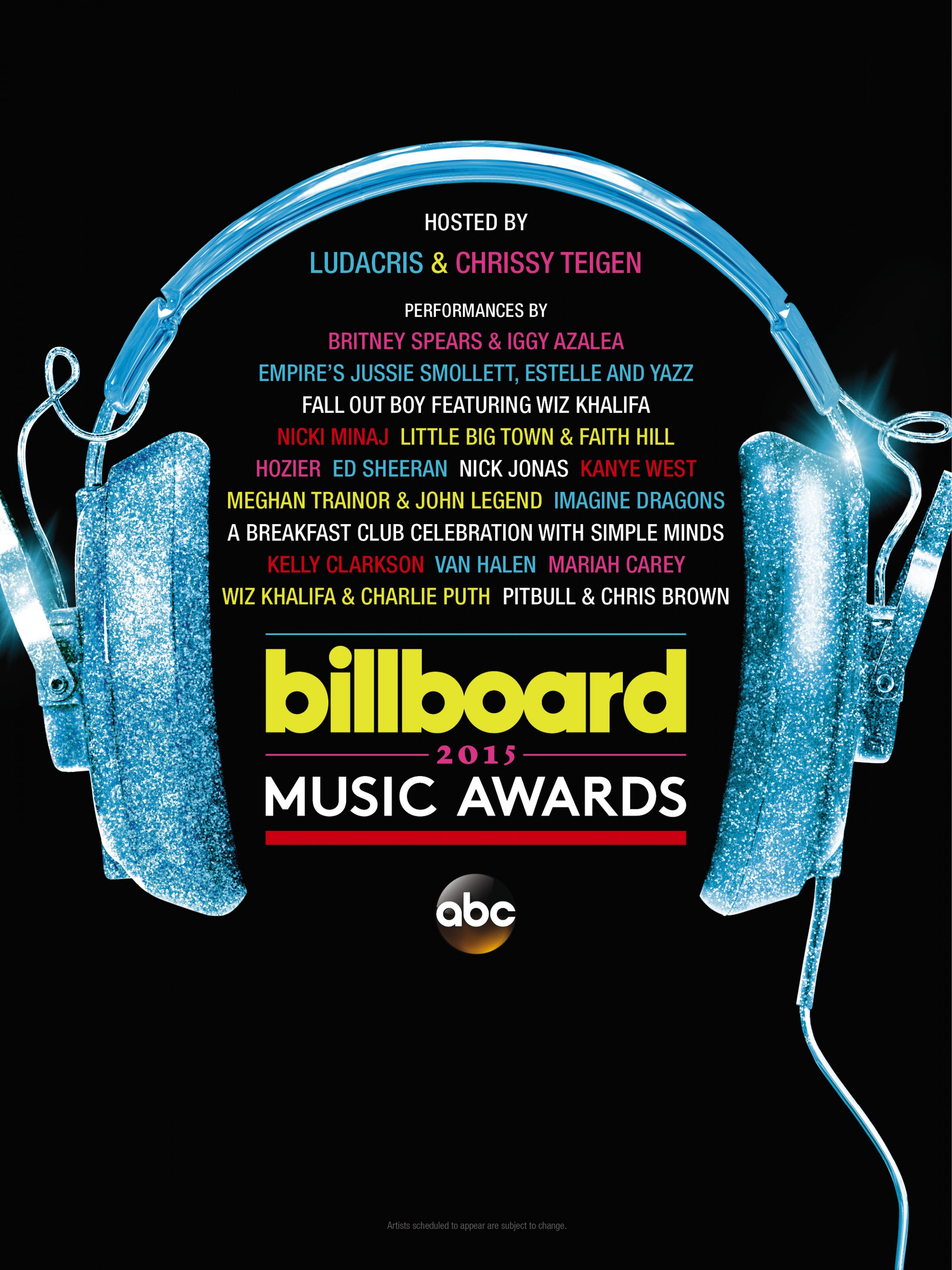 Mega Sized TV Poster Image for 2015 Billboard Music Awards (#2 of 7)