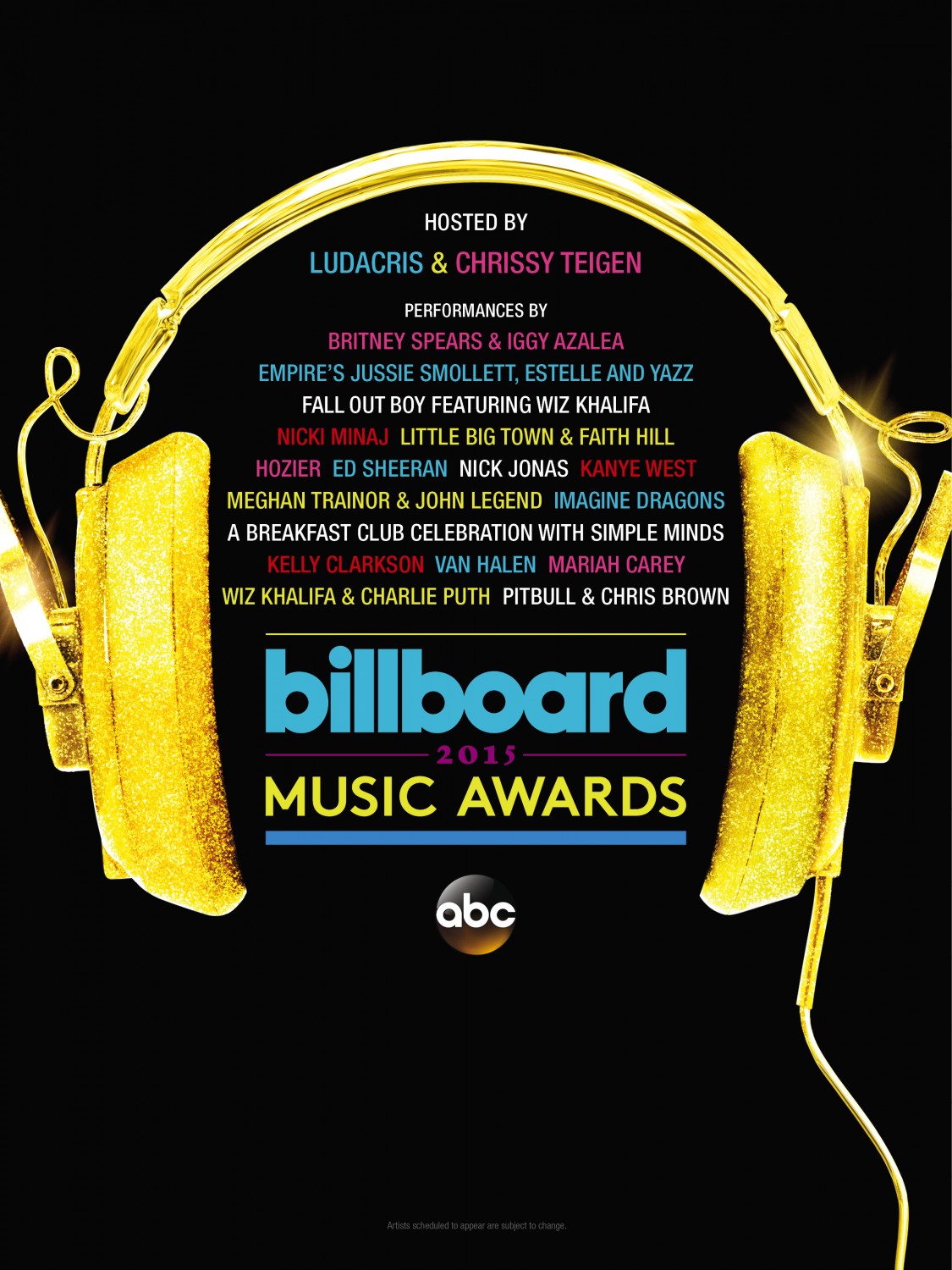 Extra Large TV Poster Image for 2015 Billboard Music Awards (#3 of 7)