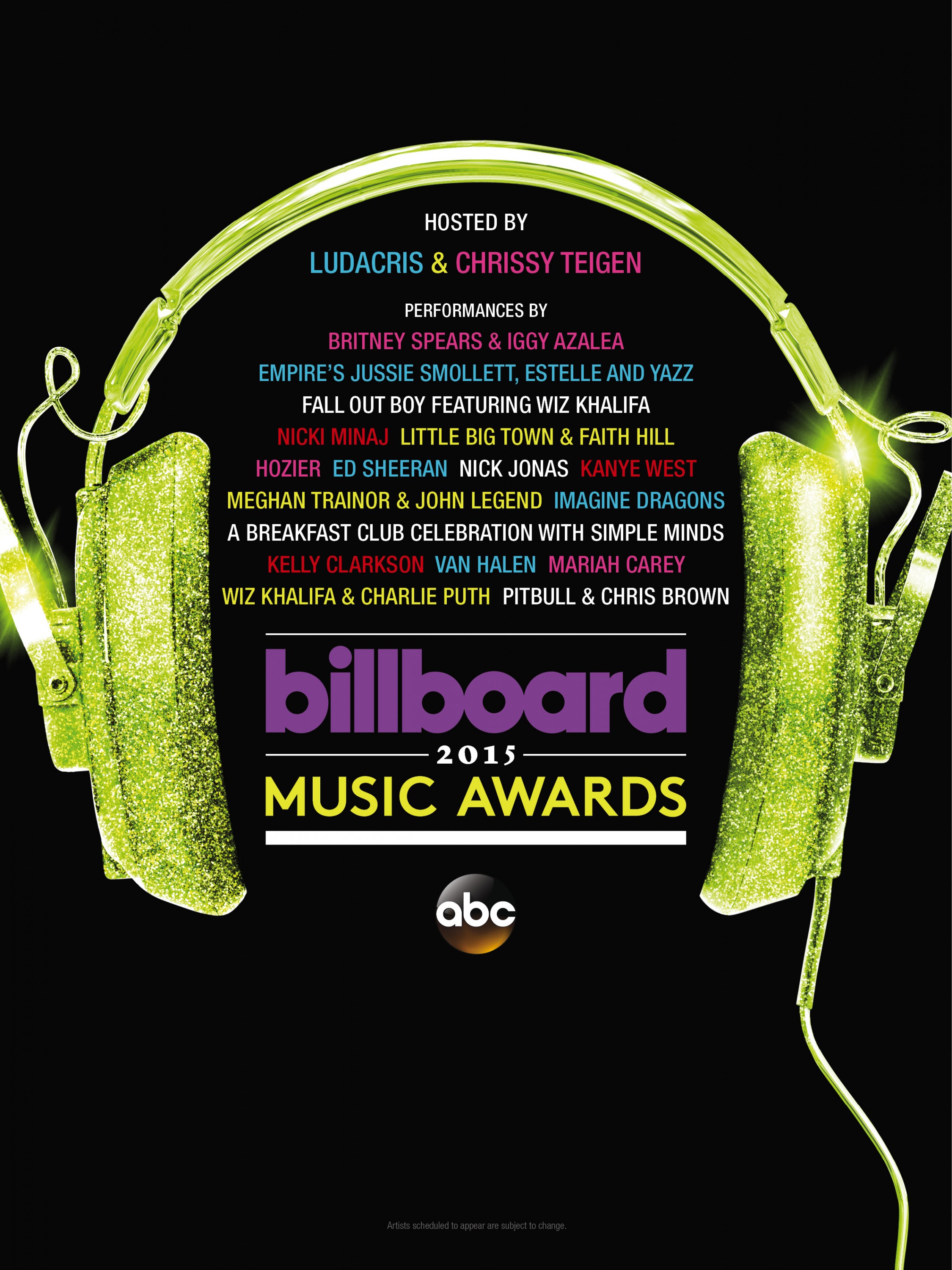 Mega Sized TV Poster Image for 2015 Billboard Music Awards (#4 of 7)