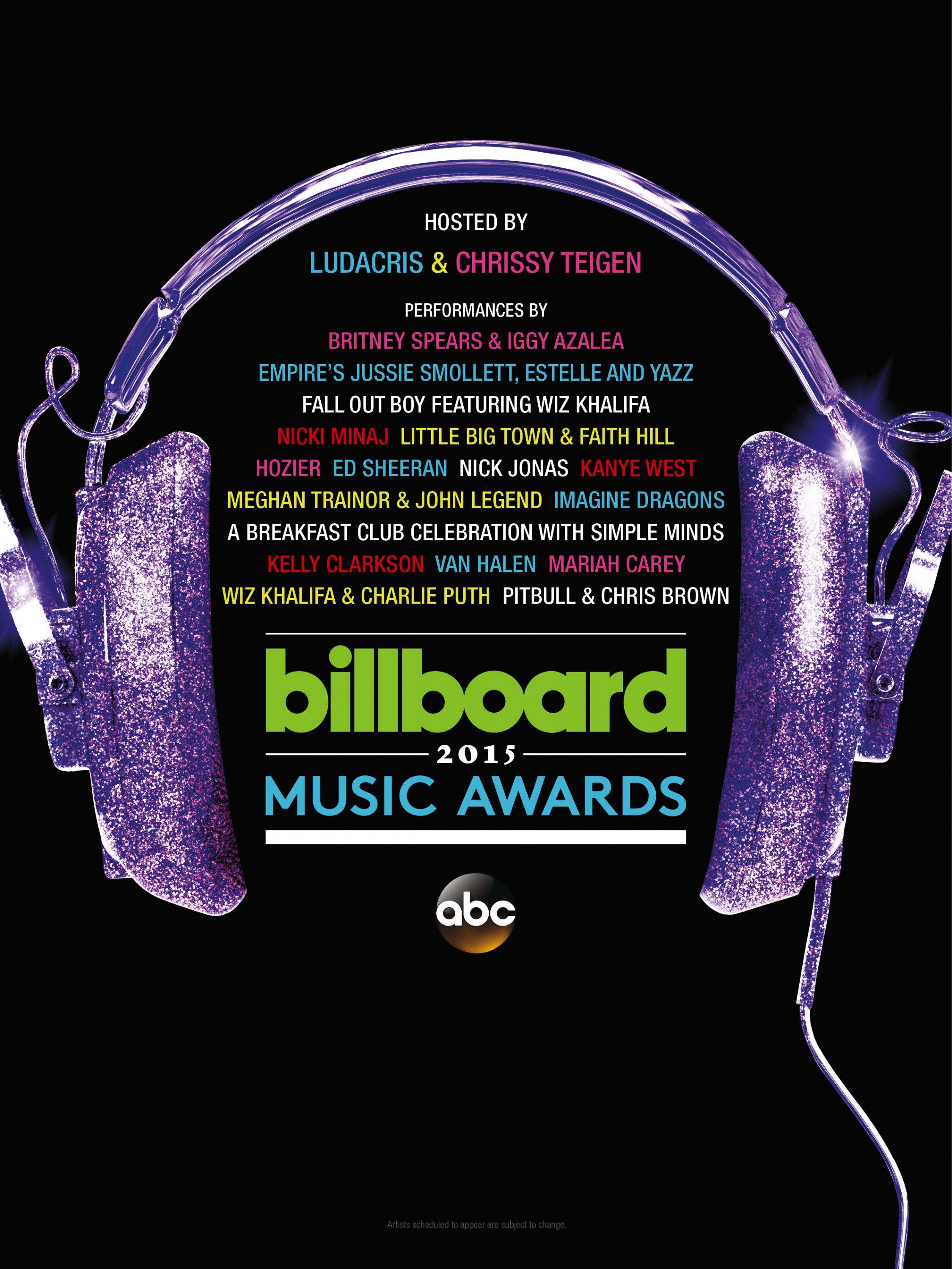 Mega Sized TV Poster Image for 2015 Billboard Music Awards (#6 of 7)