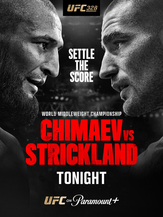 UFC 328: Chimaev vs Strickland Movie Poster