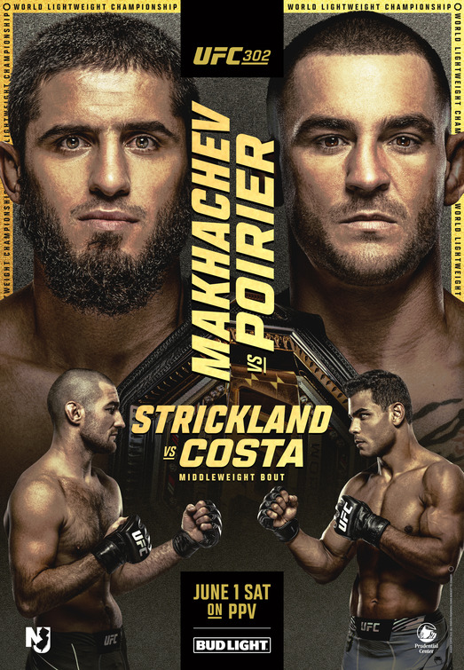 UFC 302: Makhachev vs. Poirier Movie Poster