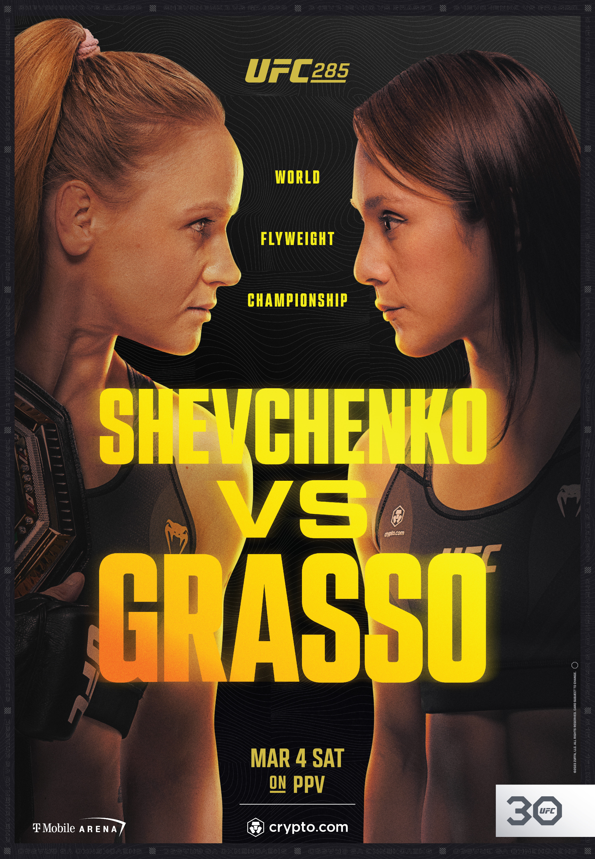 Mega Sized TV Poster Image for UFC 285: Jones vs. Gane (#2 of 2)