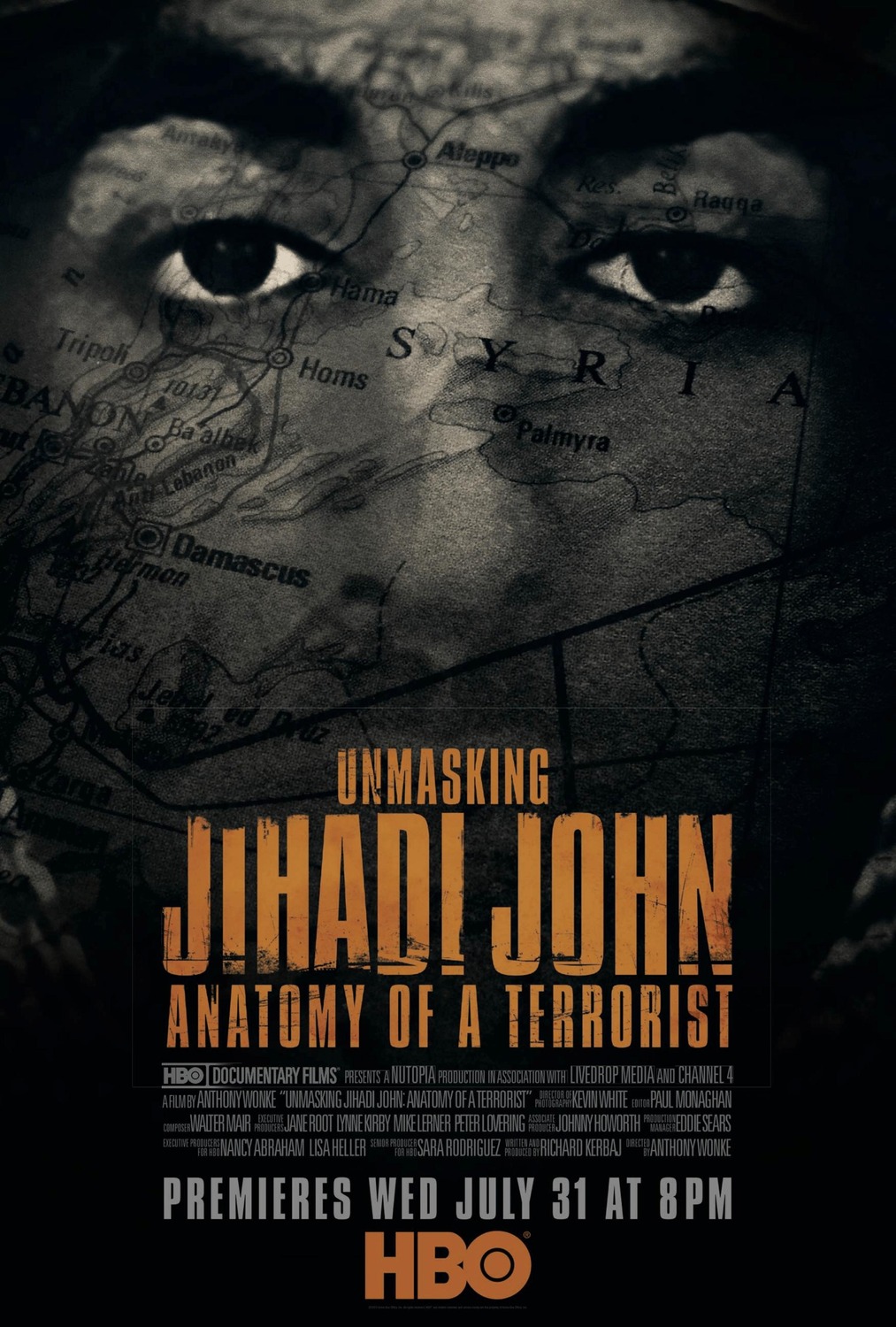 Extra Large TV Poster Image for Unmasking Jihadi John: Anatomy of a Terrorist 