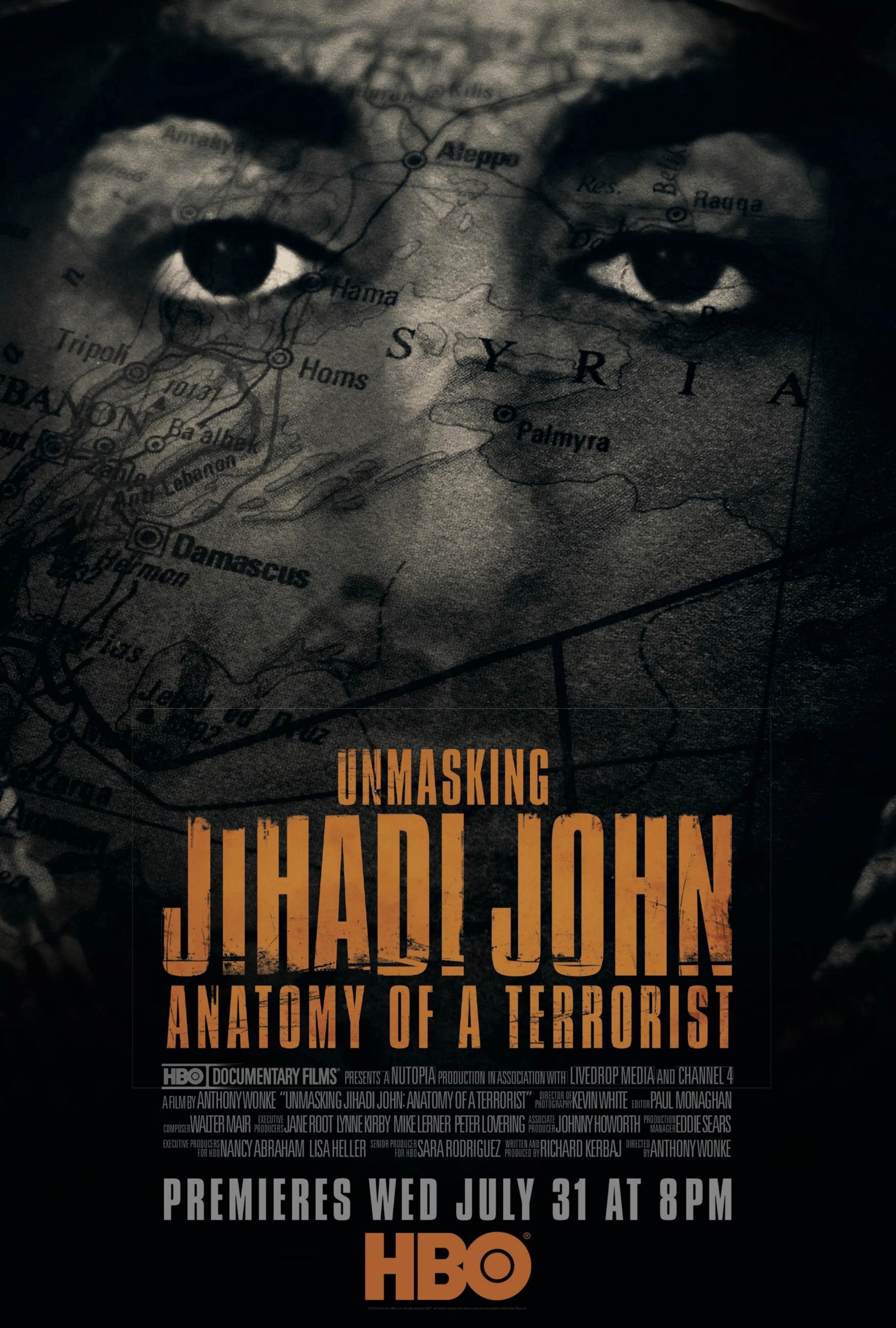 Mega Sized TV Poster Image for Unmasking Jihadi John: Anatomy of a Terrorist 