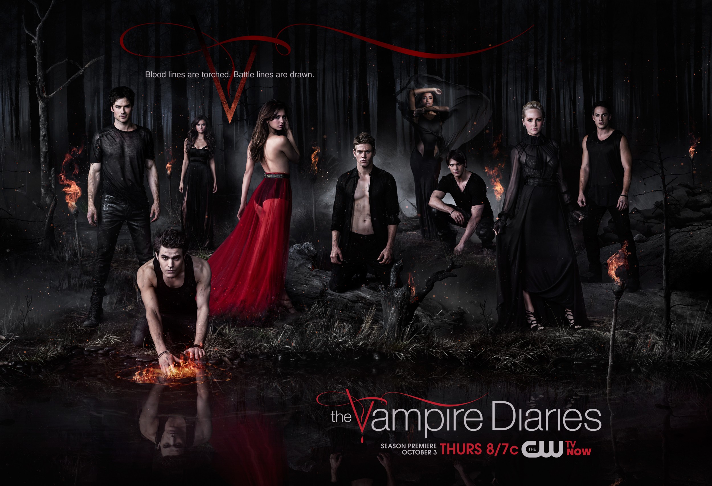 Mega Sized TV Poster Image for The Vampire Diaries (#47 of 61)
