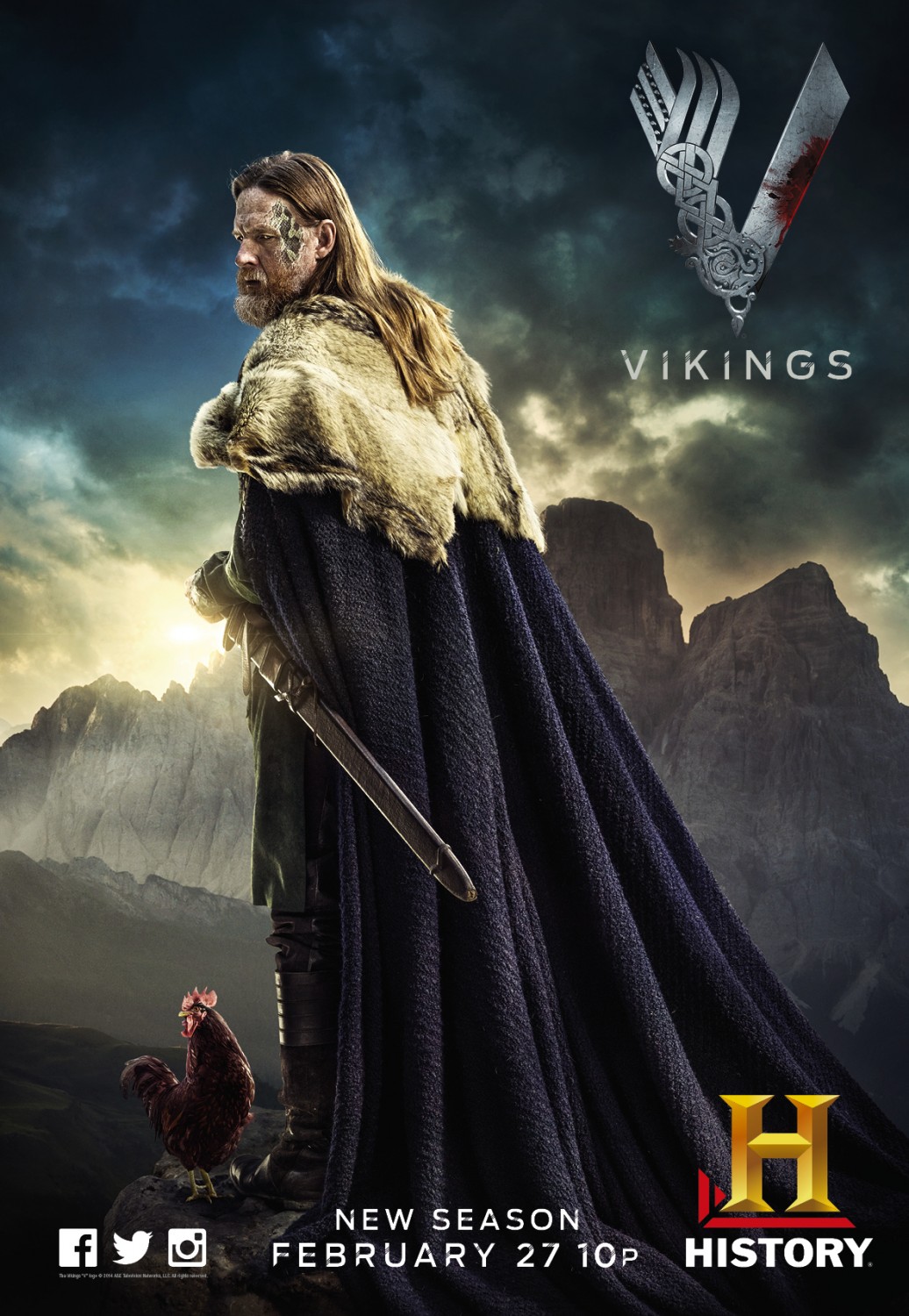 Extra Large TV Poster Image for Vikings (#10 of 30)