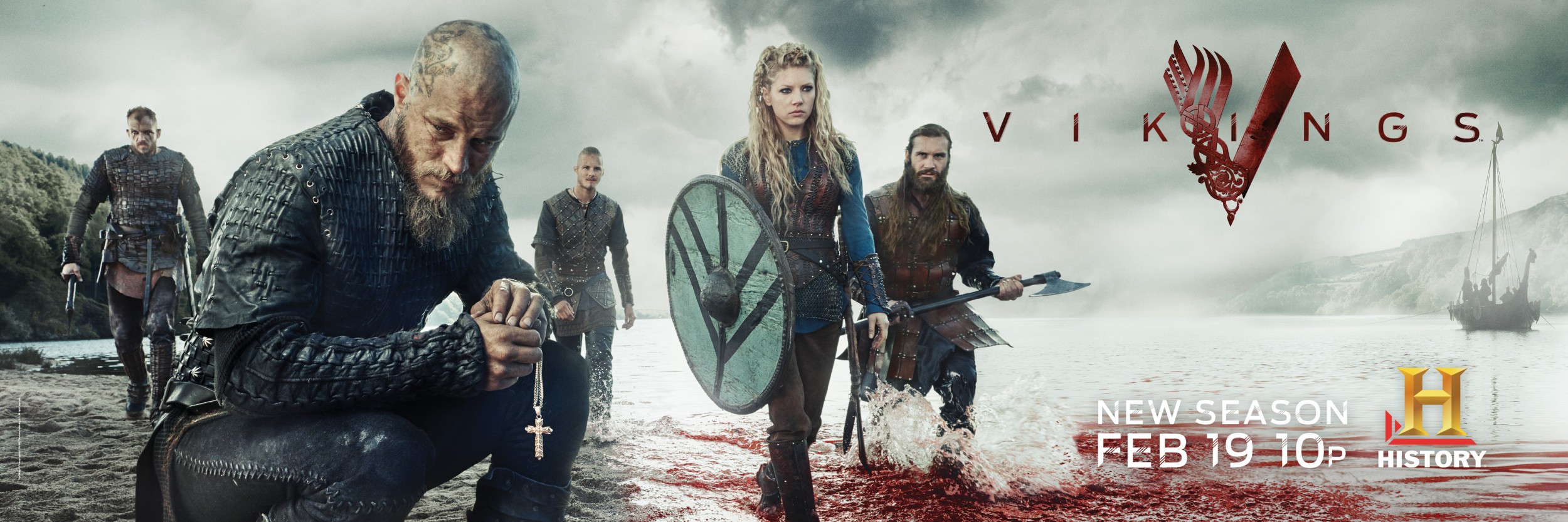 Mega Sized TV Poster Image for Vikings (#12 of 30)
