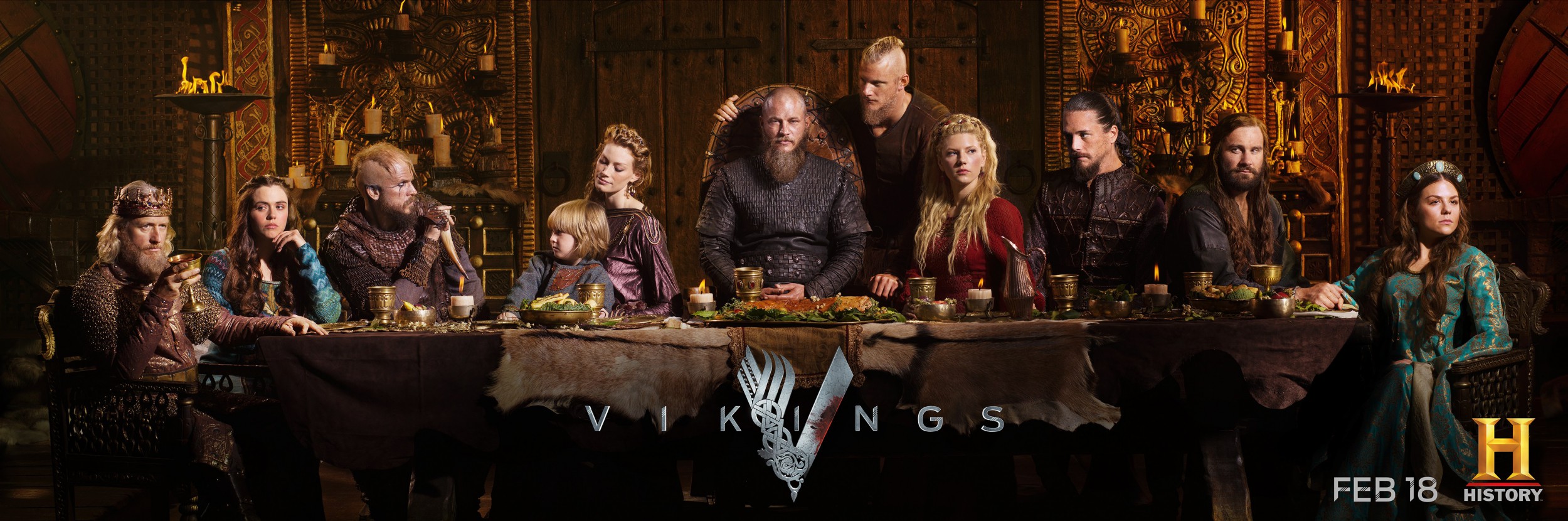 Mega Sized TV Poster Image for Vikings (#21 of 30)