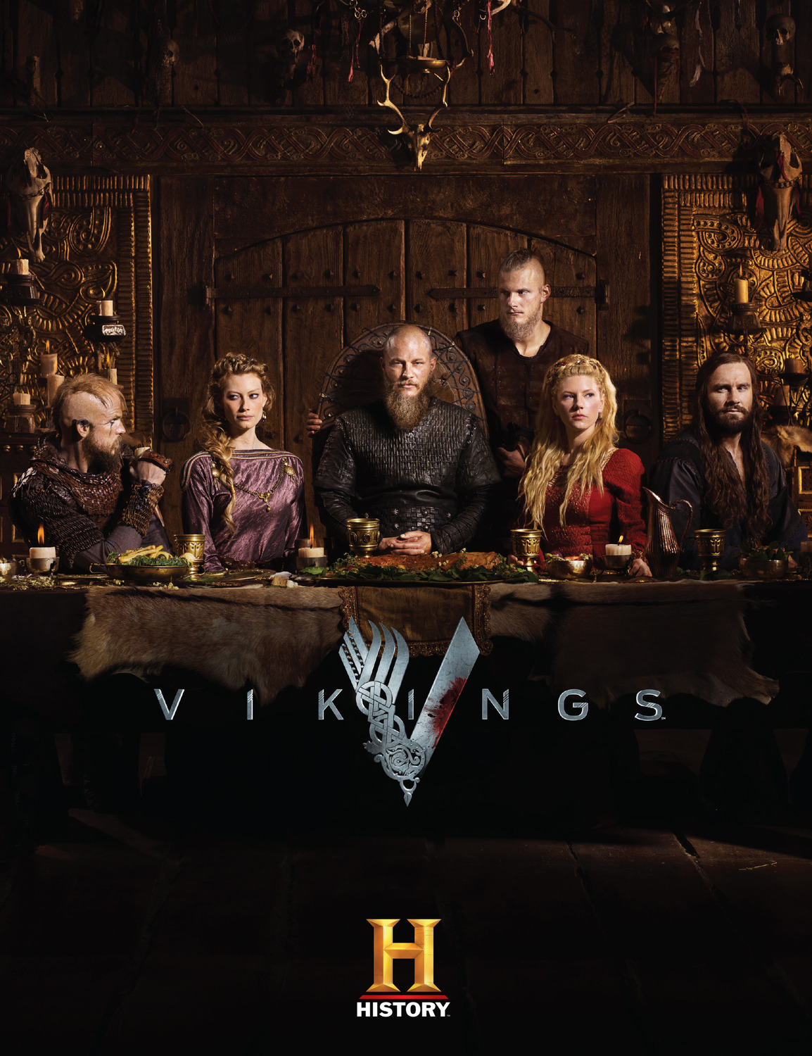 Extra Large TV Poster Image for Vikings (#29 of 30)