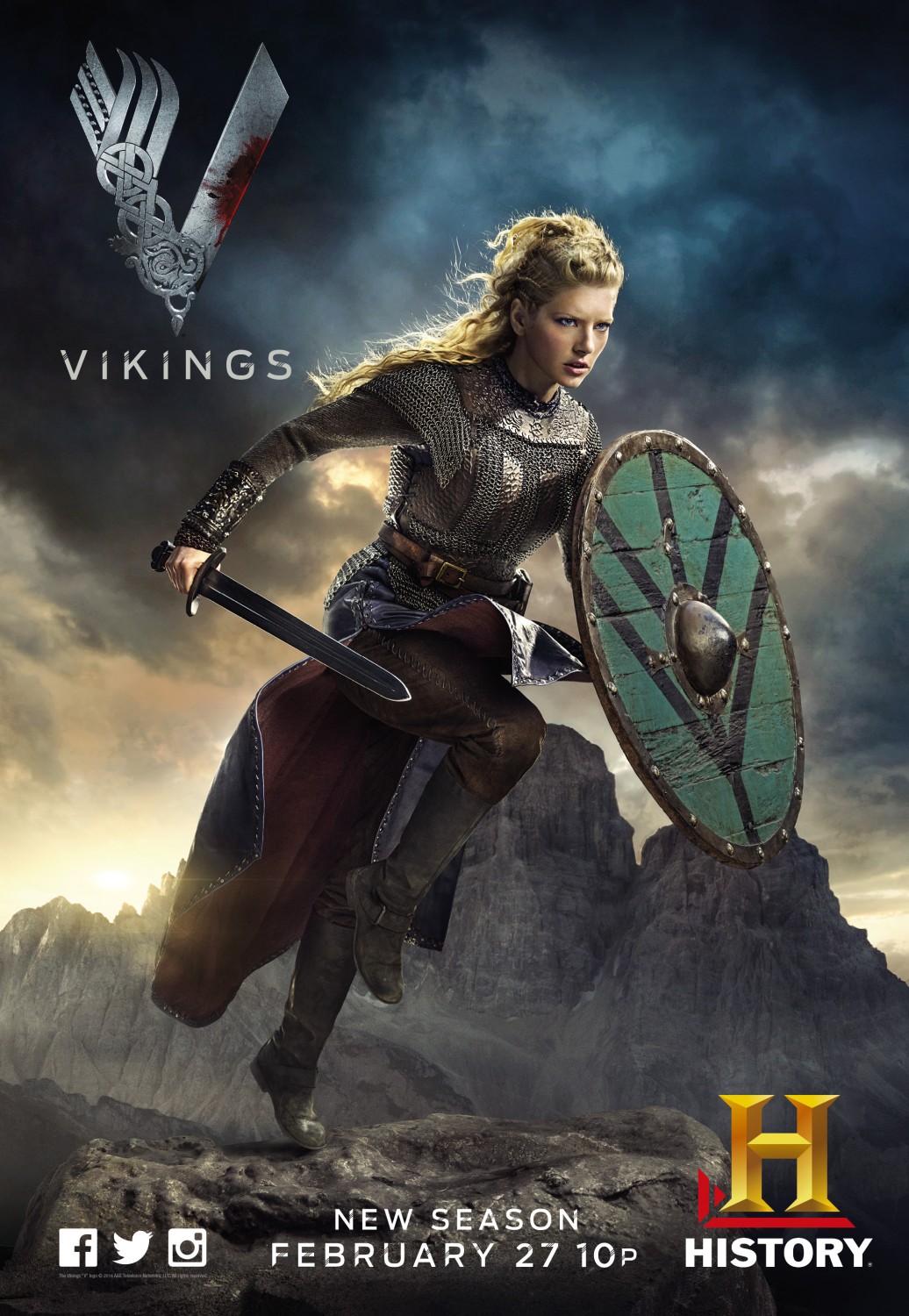 Extra Large TV Poster Image for Vikings (#3 of 30)