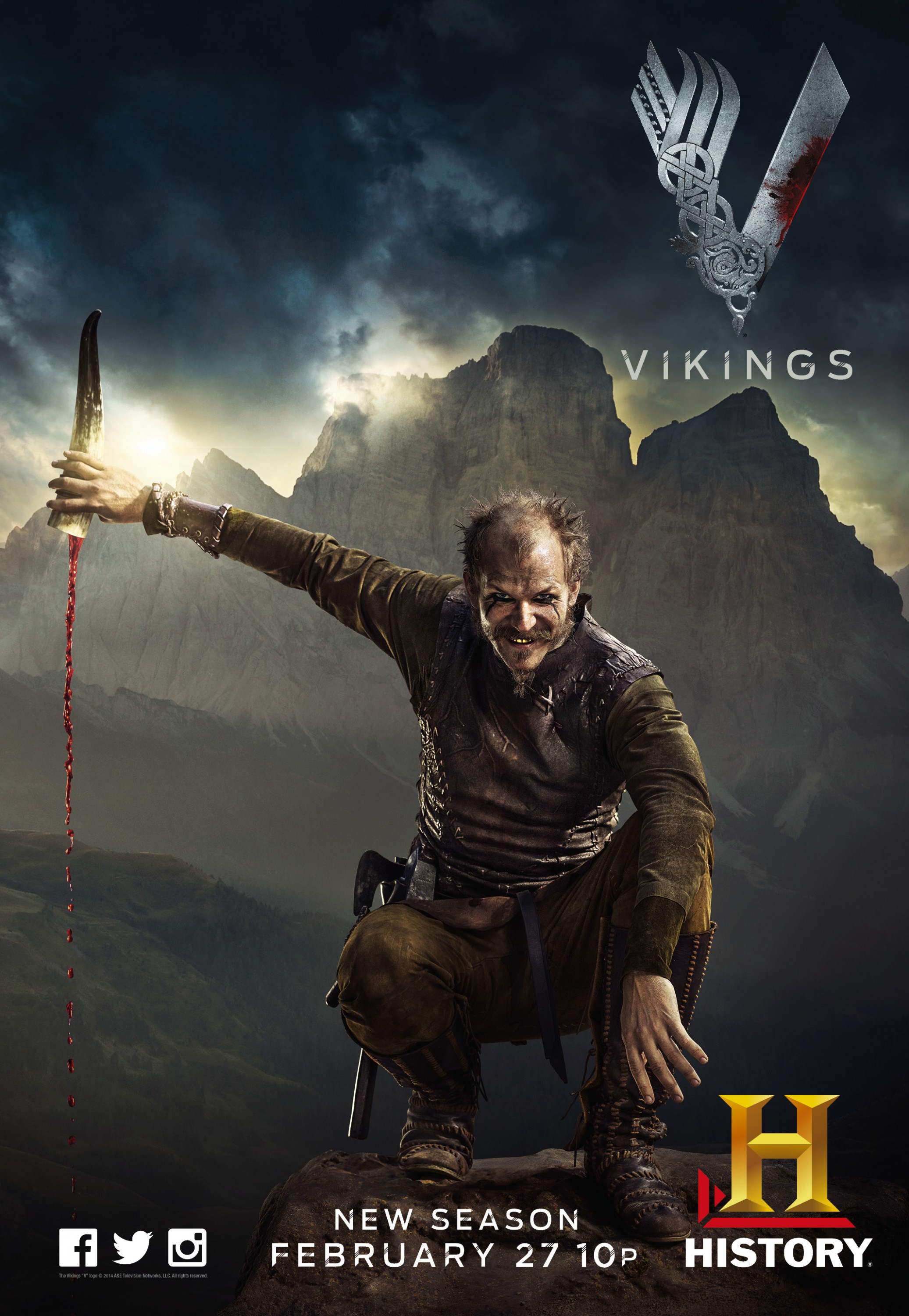 Mega Sized TV Poster Image for Vikings (#5 of 30)