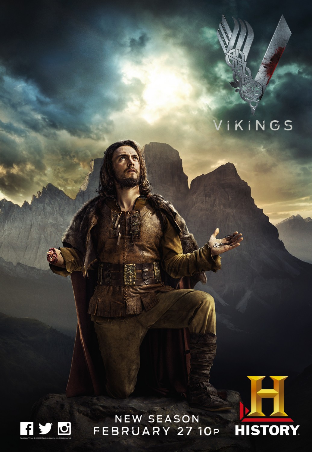 Extra Large TV Poster Image for Vikings (#6 of 30)