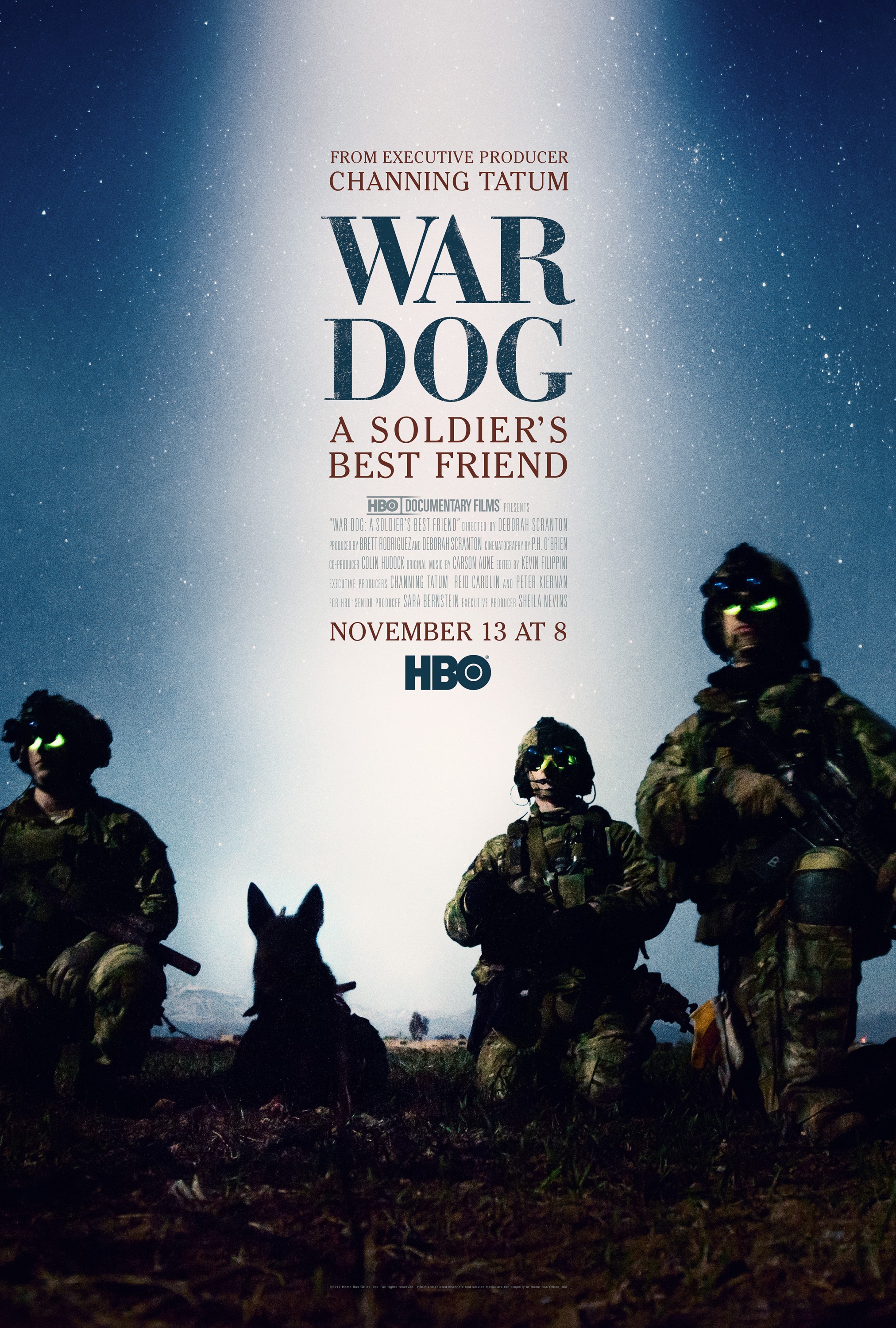 Mega Sized TV Poster Image for War Dog: A Soldier's Best Friend 