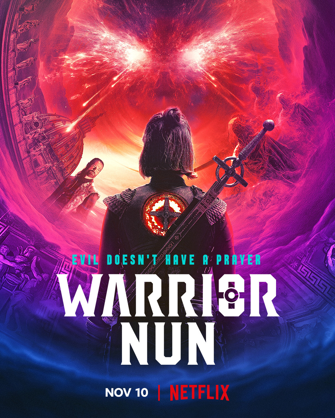 Extra Large TV Poster Image for Warrior Nun (#13 of 13)