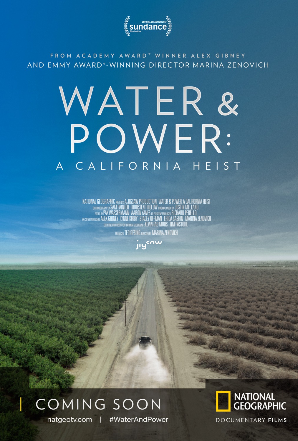Extra Large TV Poster Image for Water & Power: A California Heist 