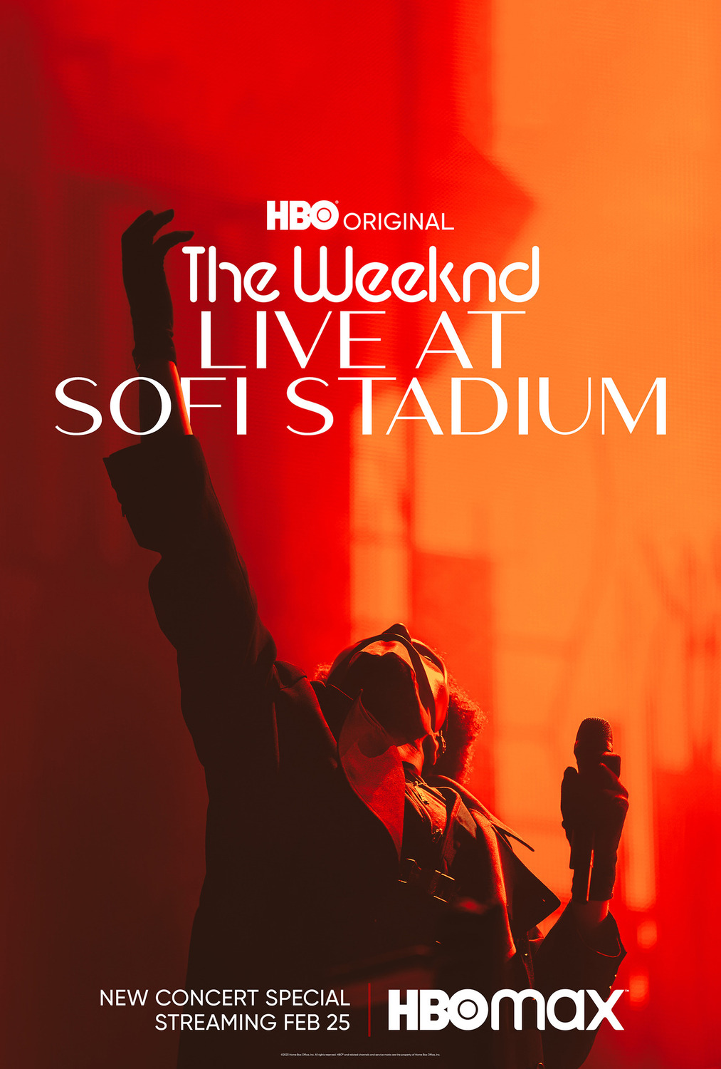 Extra Large TV Poster Image for The Weeknd: Live At SoFi Stadium 