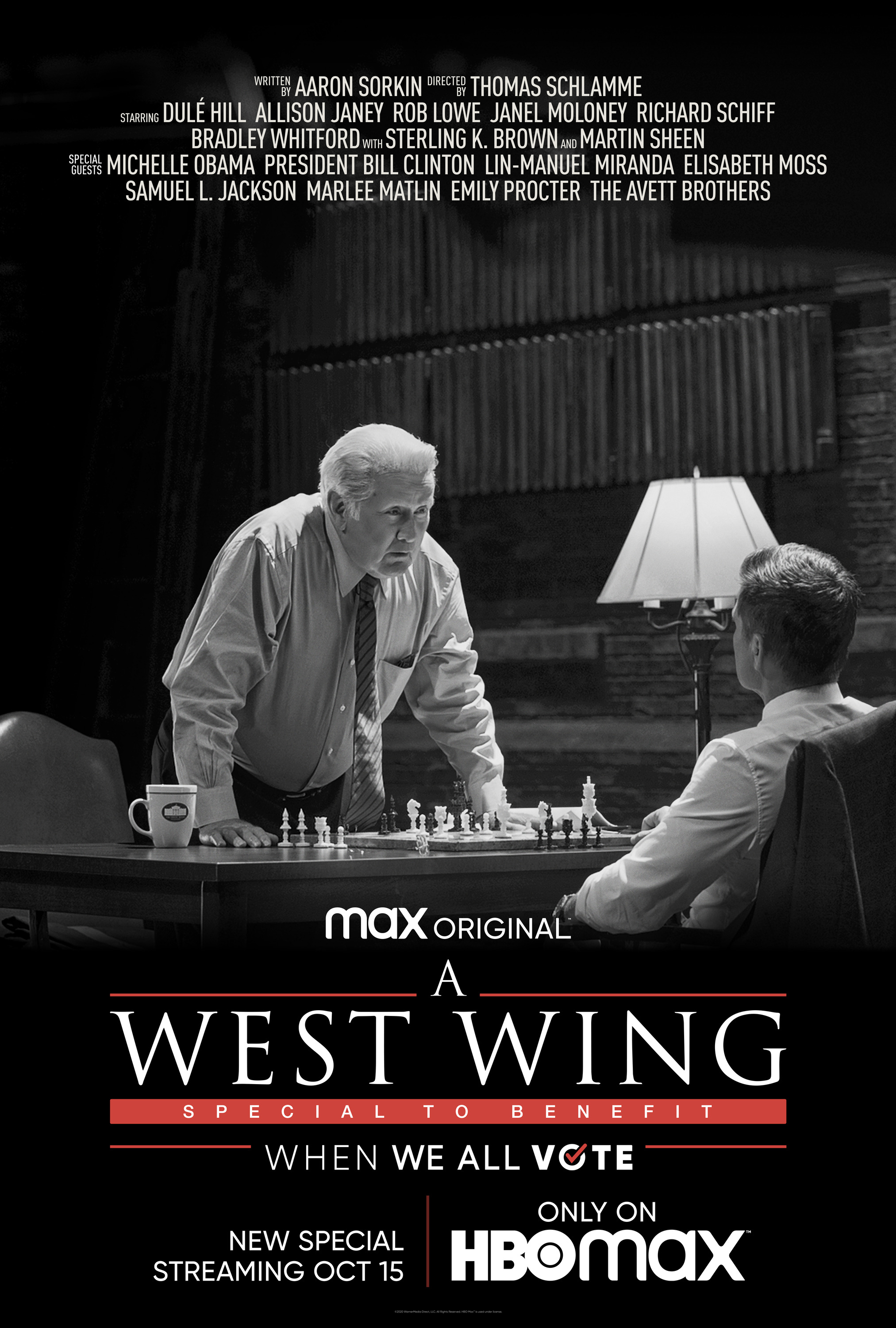 Mega Sized TV Poster Image for A West Wing Special to Benefit When We All Vote 