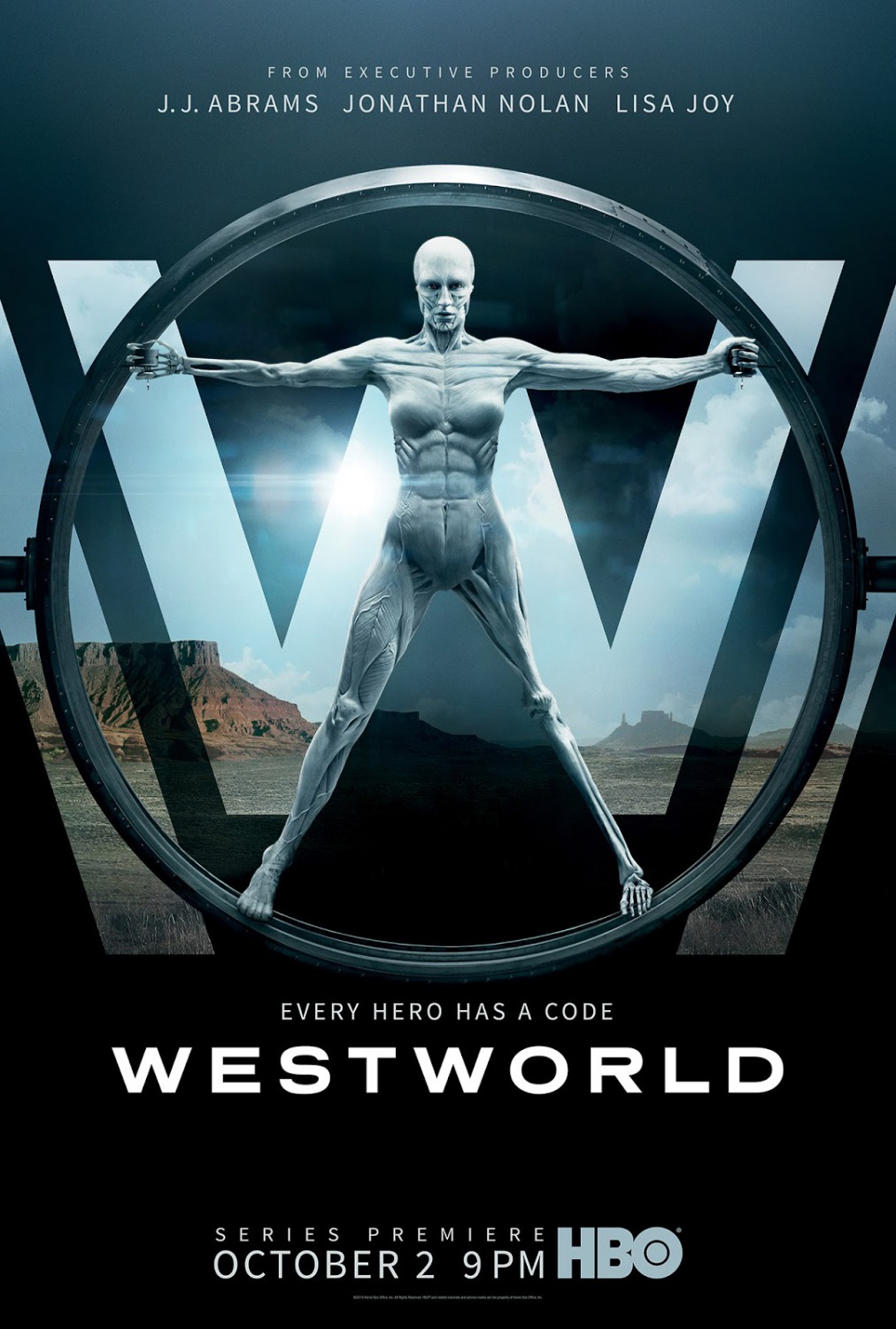 Extra Large TV Poster Image for Westworld (#1 of 24)