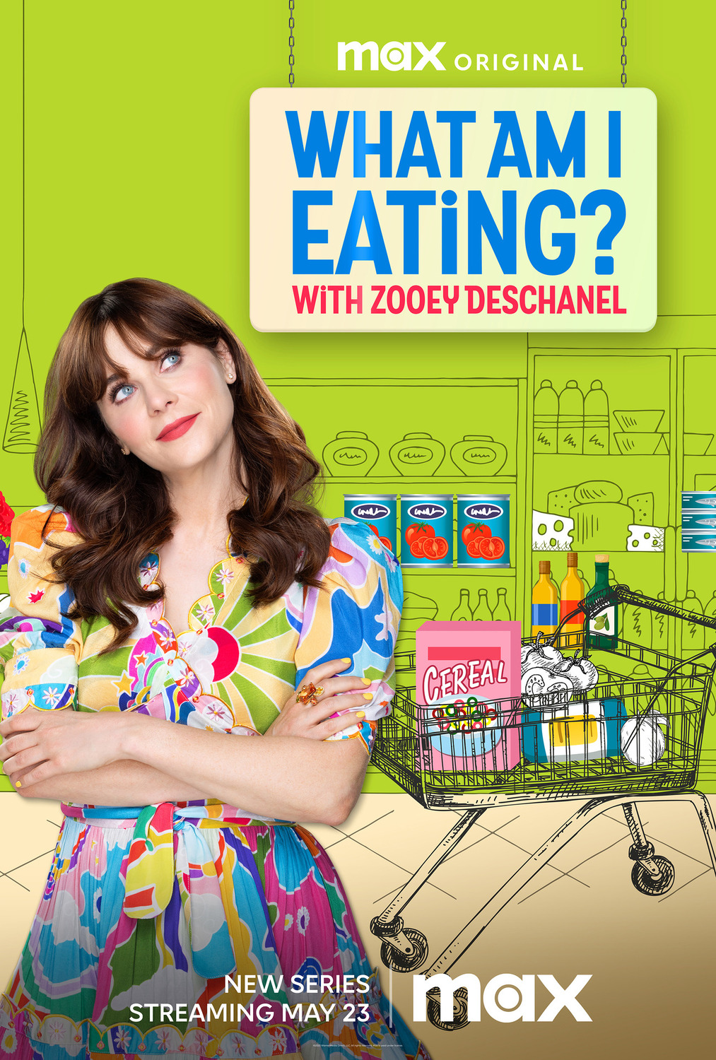 Extra Large TV Poster Image for What Am I Eating? with Zooey Deschanel 