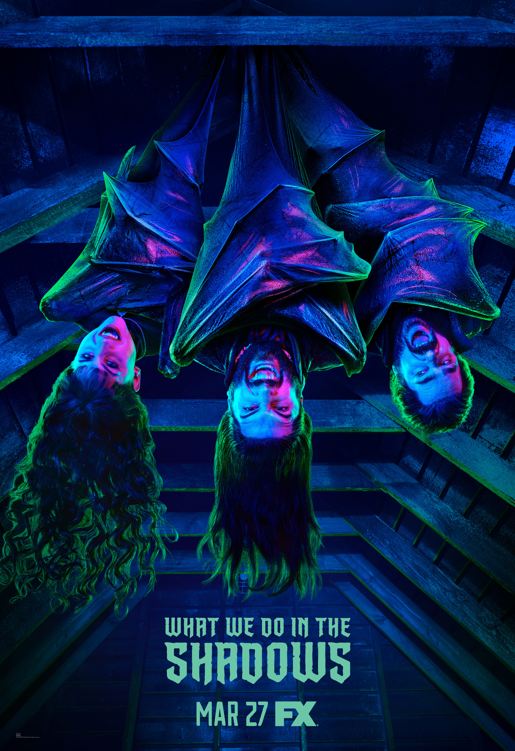 Mega Sized TV Poster Image for What We Do in the Shadows (#1 of 11)