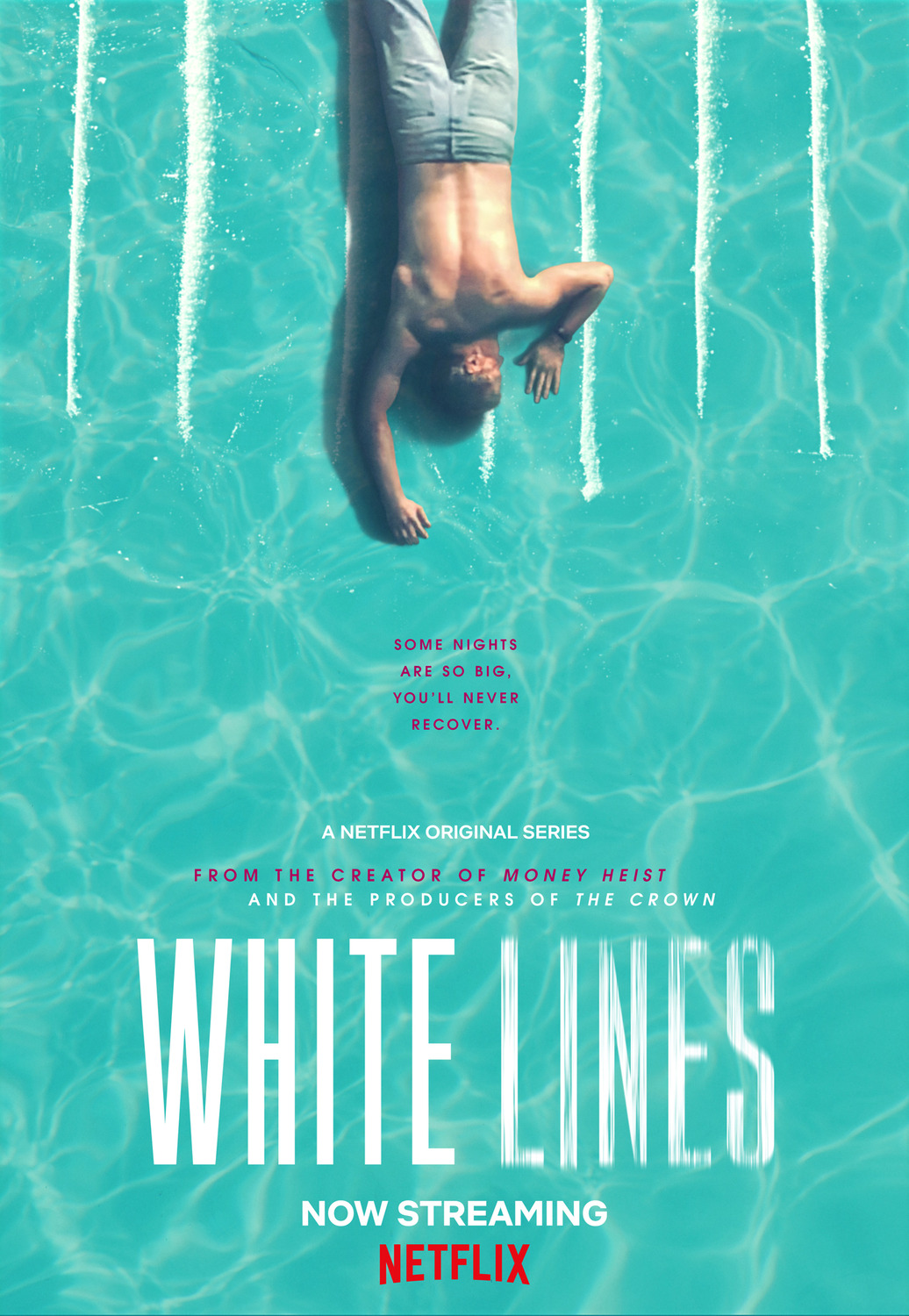 Extra Large TV Poster Image for White Lines 