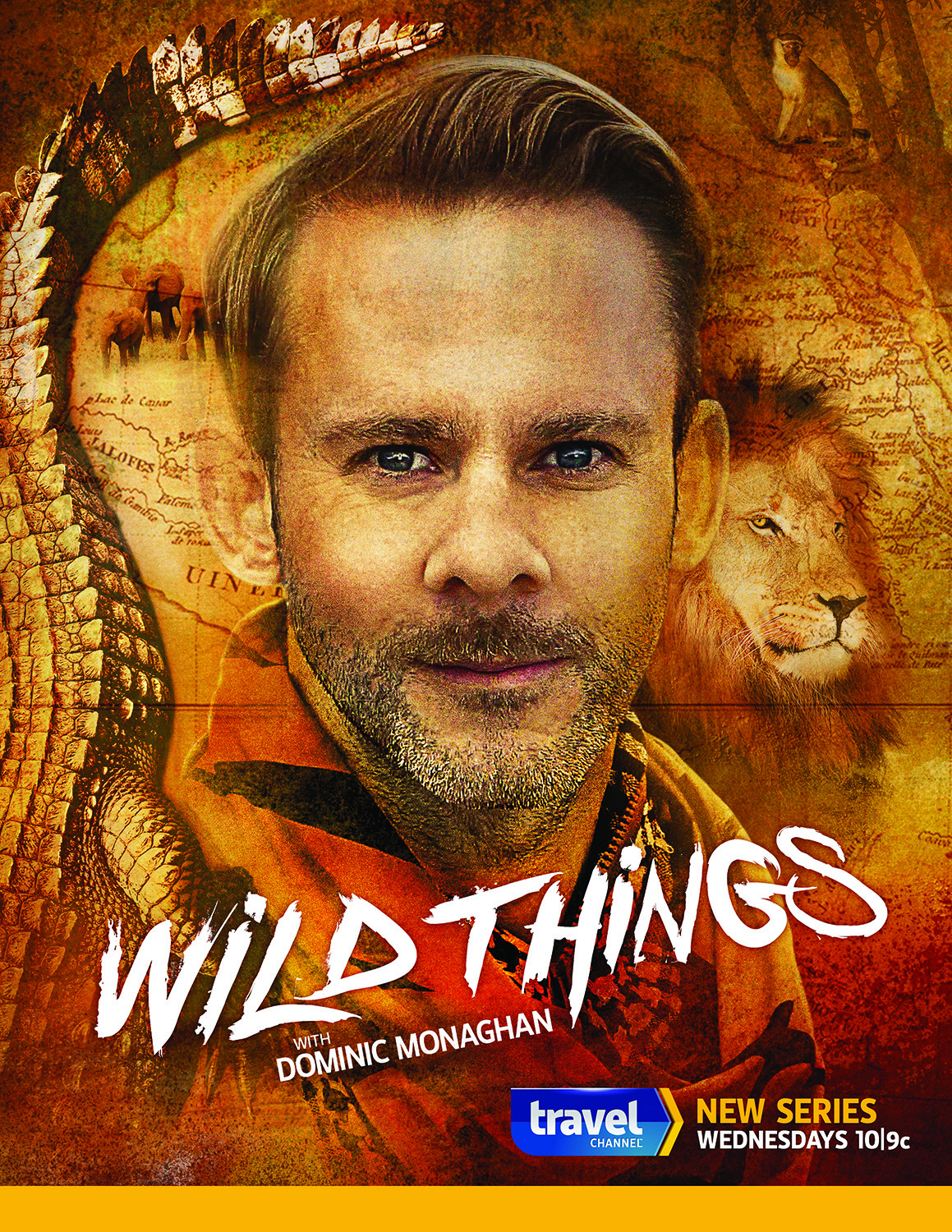 Films Et Séries Tv Avec Dominic Monaghan Wild Things with Dominic Monaghan : Extra Large Movie Poster Image