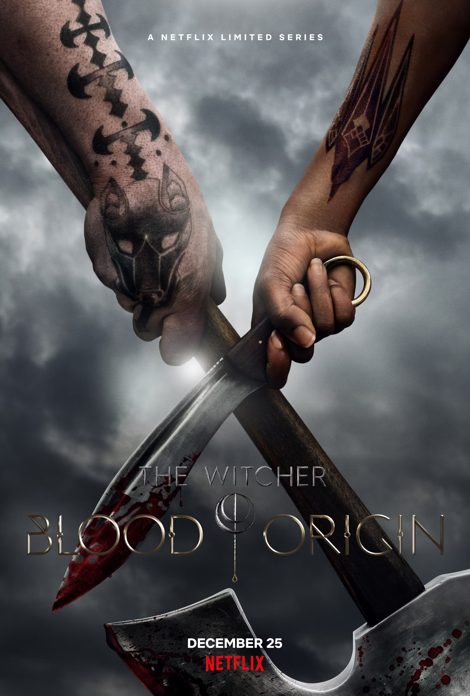 Mega Sized TV Poster Image for The Witcher: Blood Origin (#1 of 12)