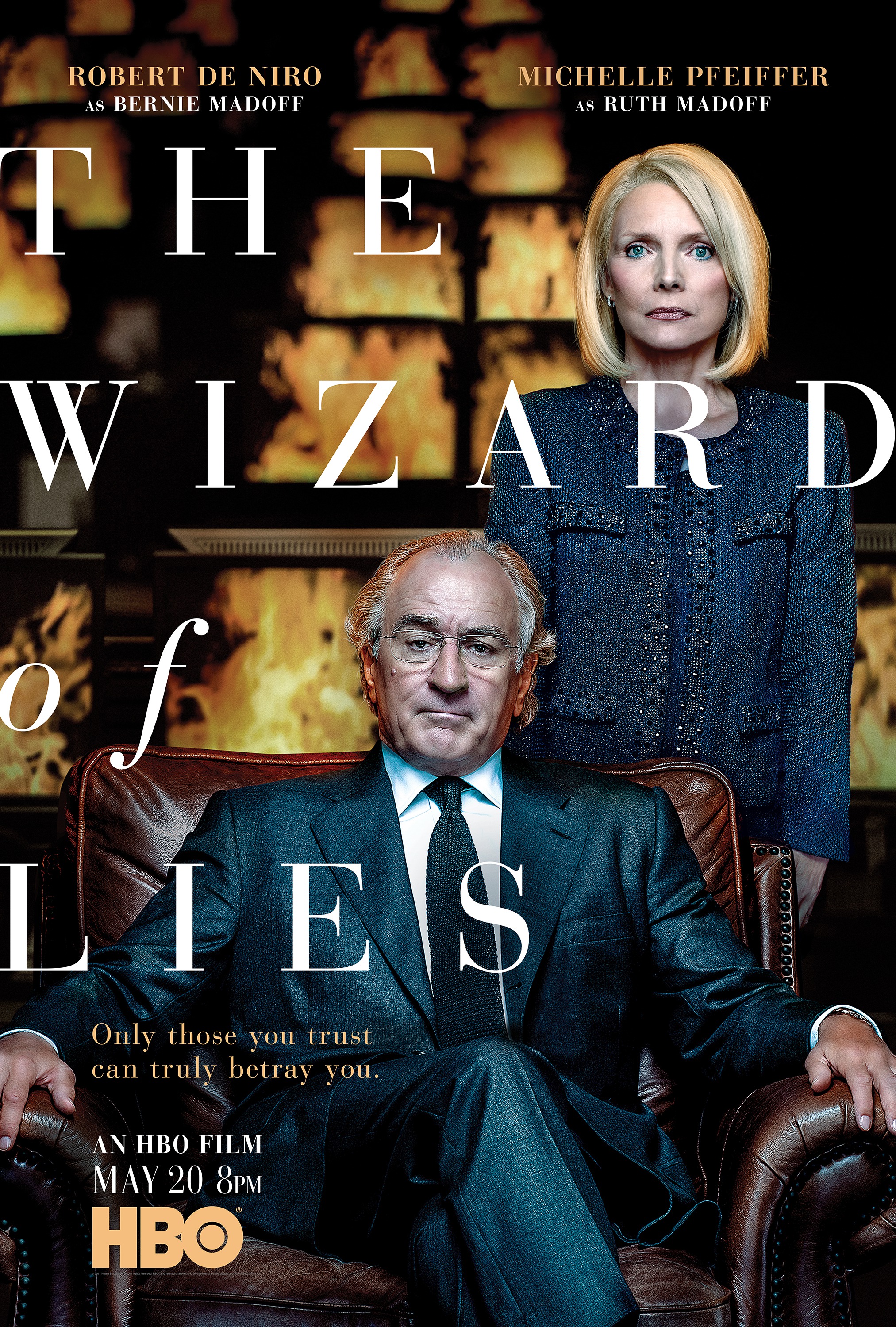 Mega Sized Movie Poster Image for The Wizard of Lies 