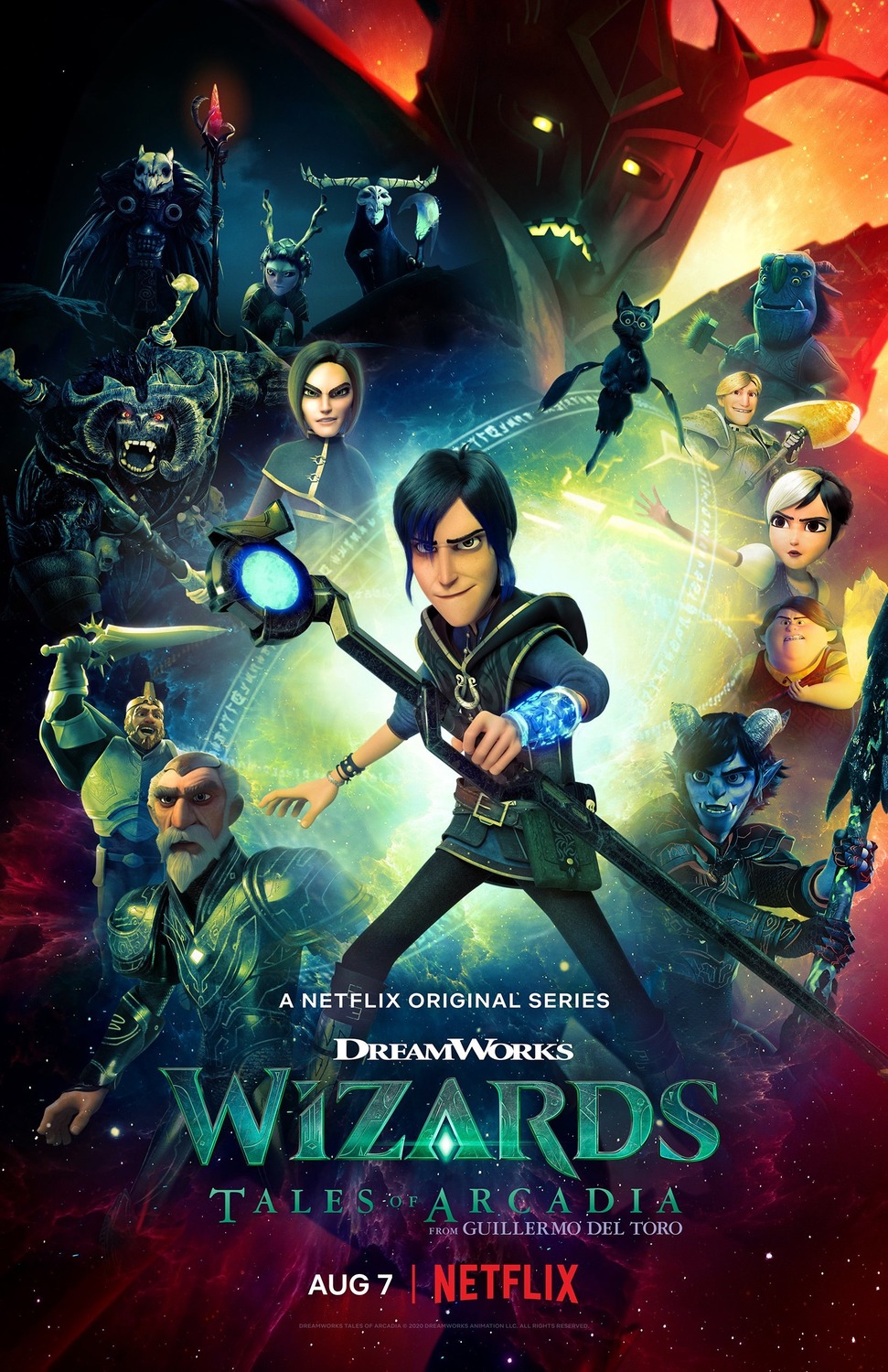 Extra Large TV Poster Image for Wizards: Tales of Arcadia 