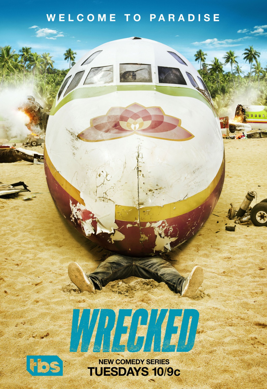 Extra Large TV Poster Image for Wrecked 