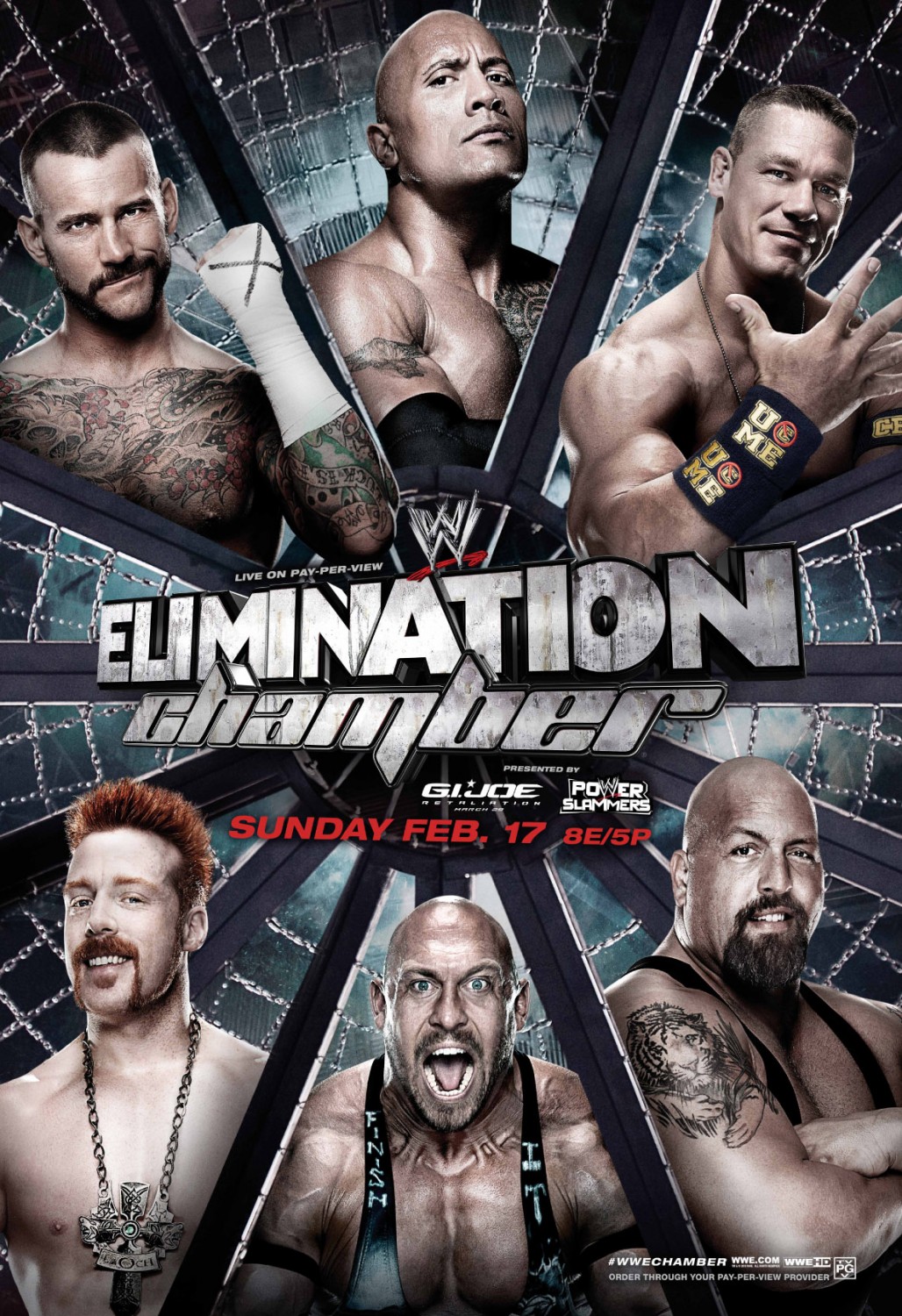Extra Large TV Poster Image for WWE Elimination Chamber (#3 of 4)