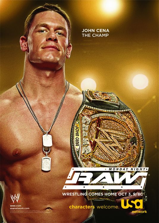 WWE Monday Night RAW TV Poster - Internet Movie Poster Awards Gallery