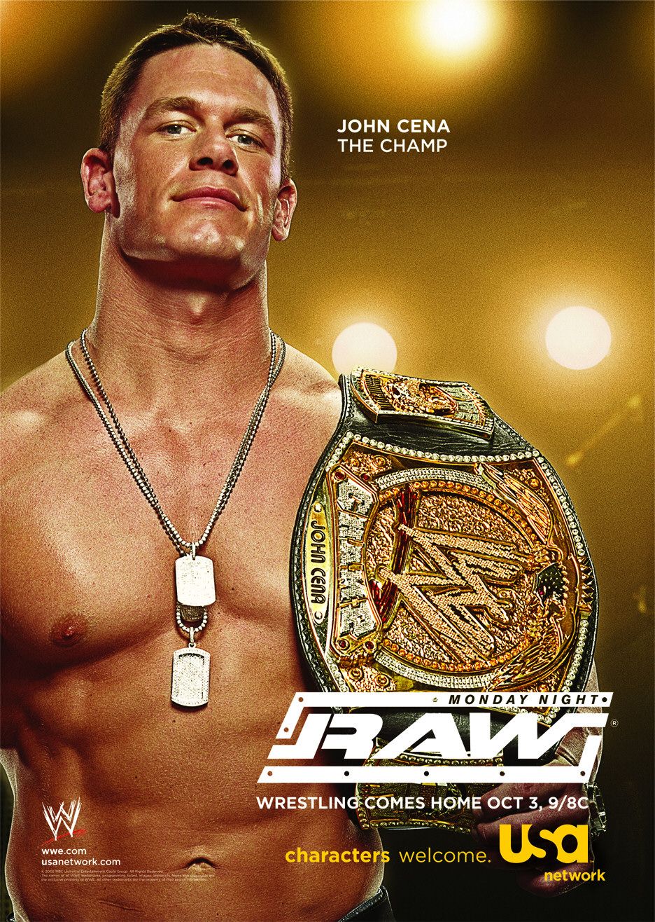 Extra Large TV Poster Image for WWE Monday Night RAW (#1 of 4)