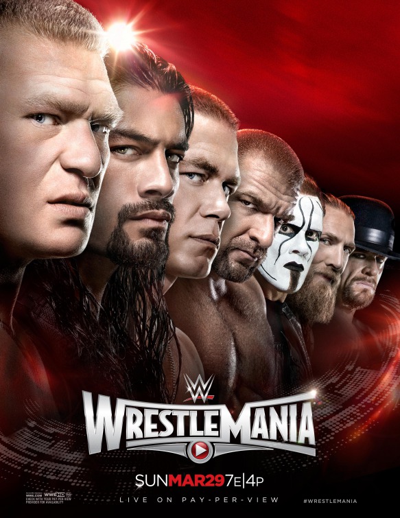 WWE Wrestlemania Movie Poster