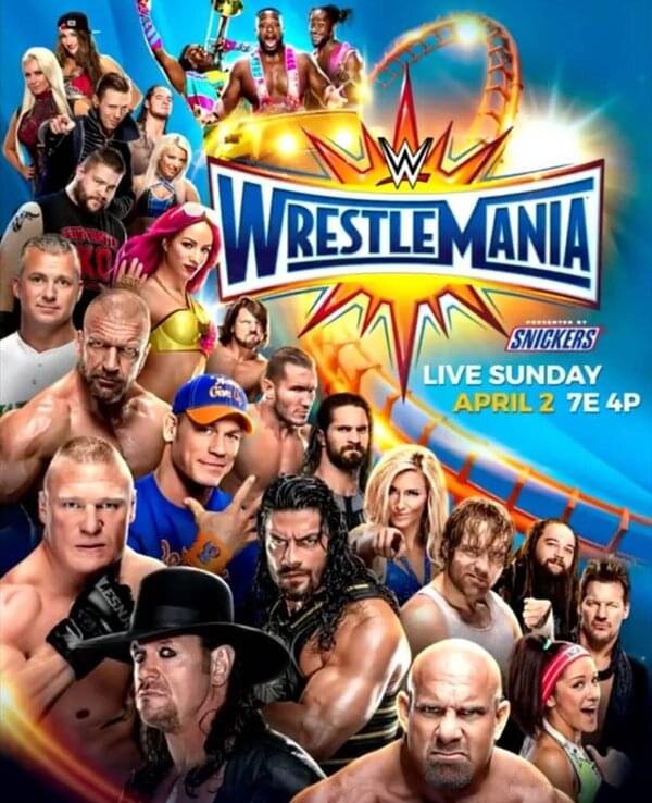 WWE Wrestlemania Movie Poster