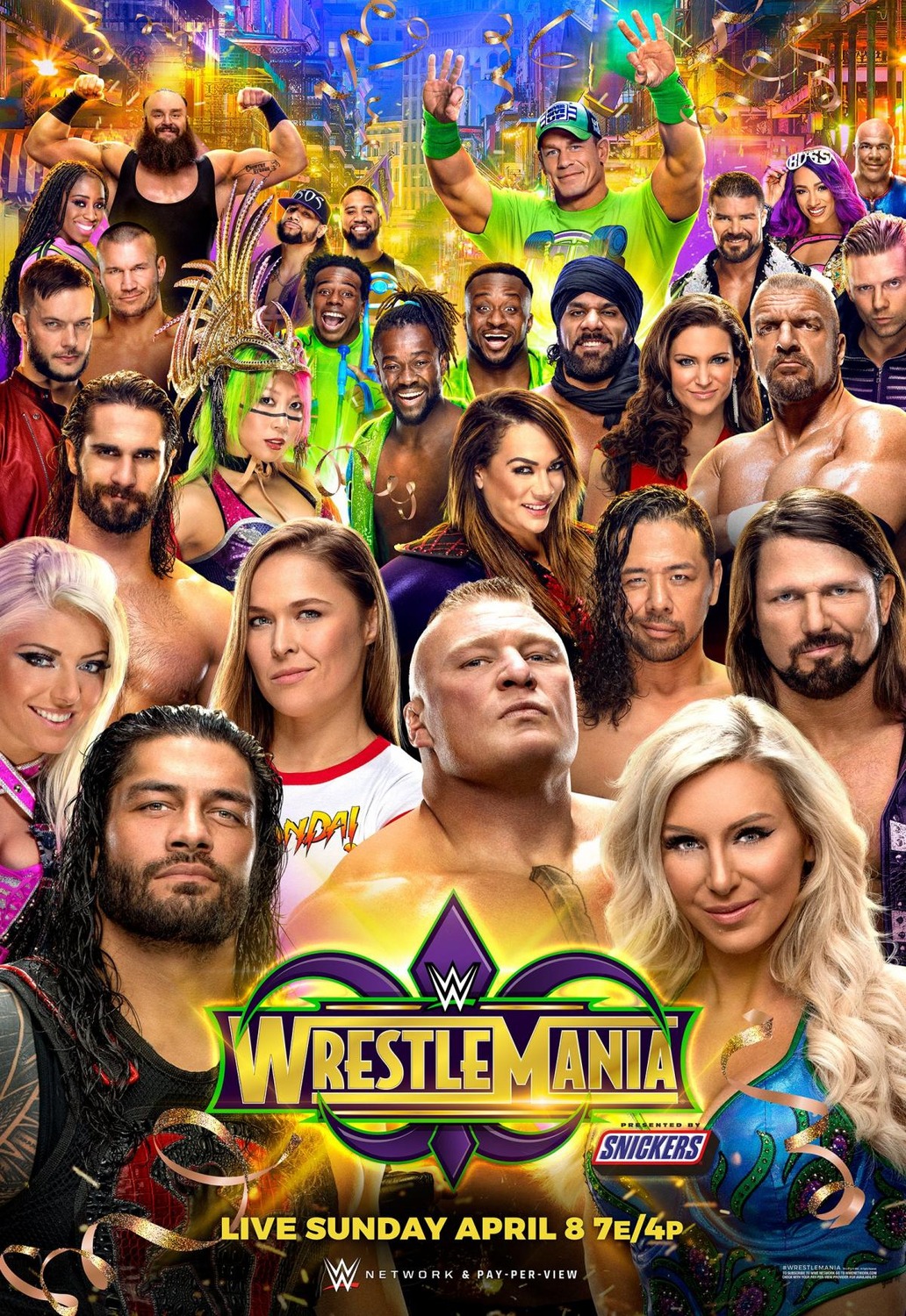 Extra Large TV Poster Image for WWE Wrestlemania (#13 of 16)