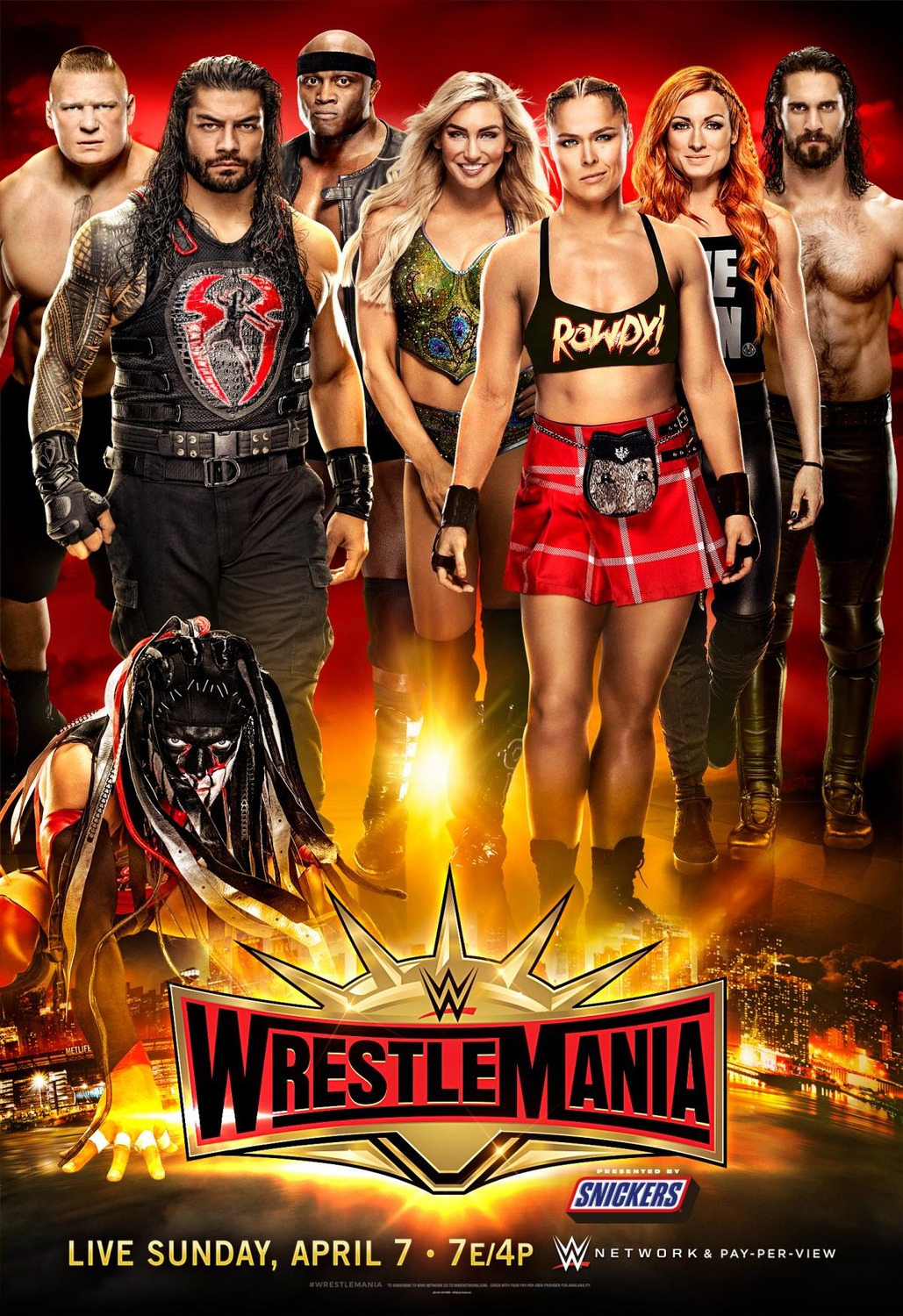 Extra Large TV Poster Image for WWE Wrestlemania (#14 of 16)